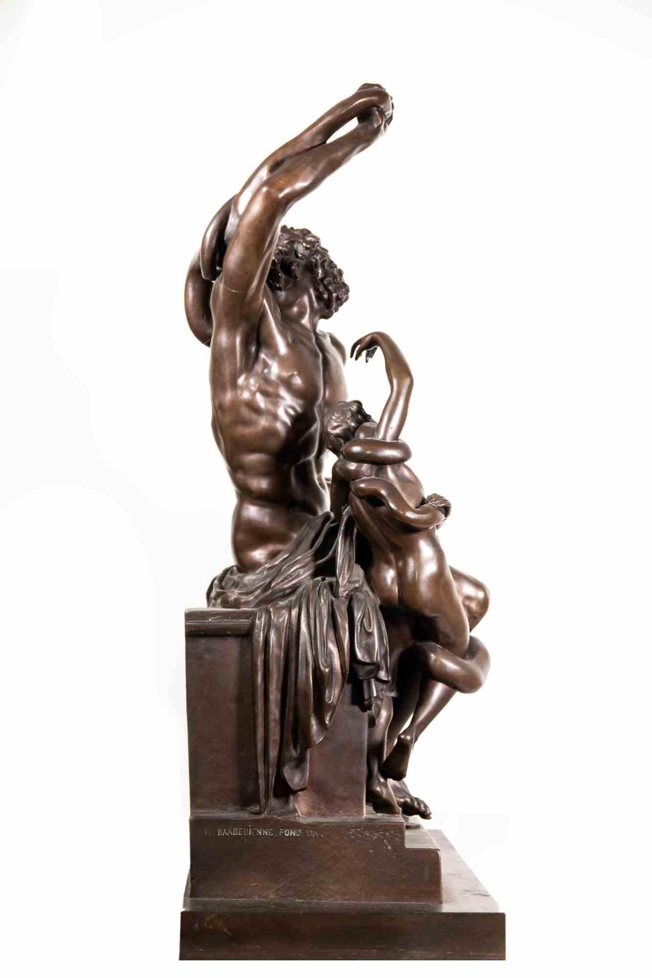 Laocoon Group is an original Modern artwork realized by Ferdinand Barbedienne (6 August 1810 – 21 March 1892) in the Second half of the 19th Century.

Bronze sculpture after the Antique.

F. Barbedienne Fondeur foundry mark is present on the base.