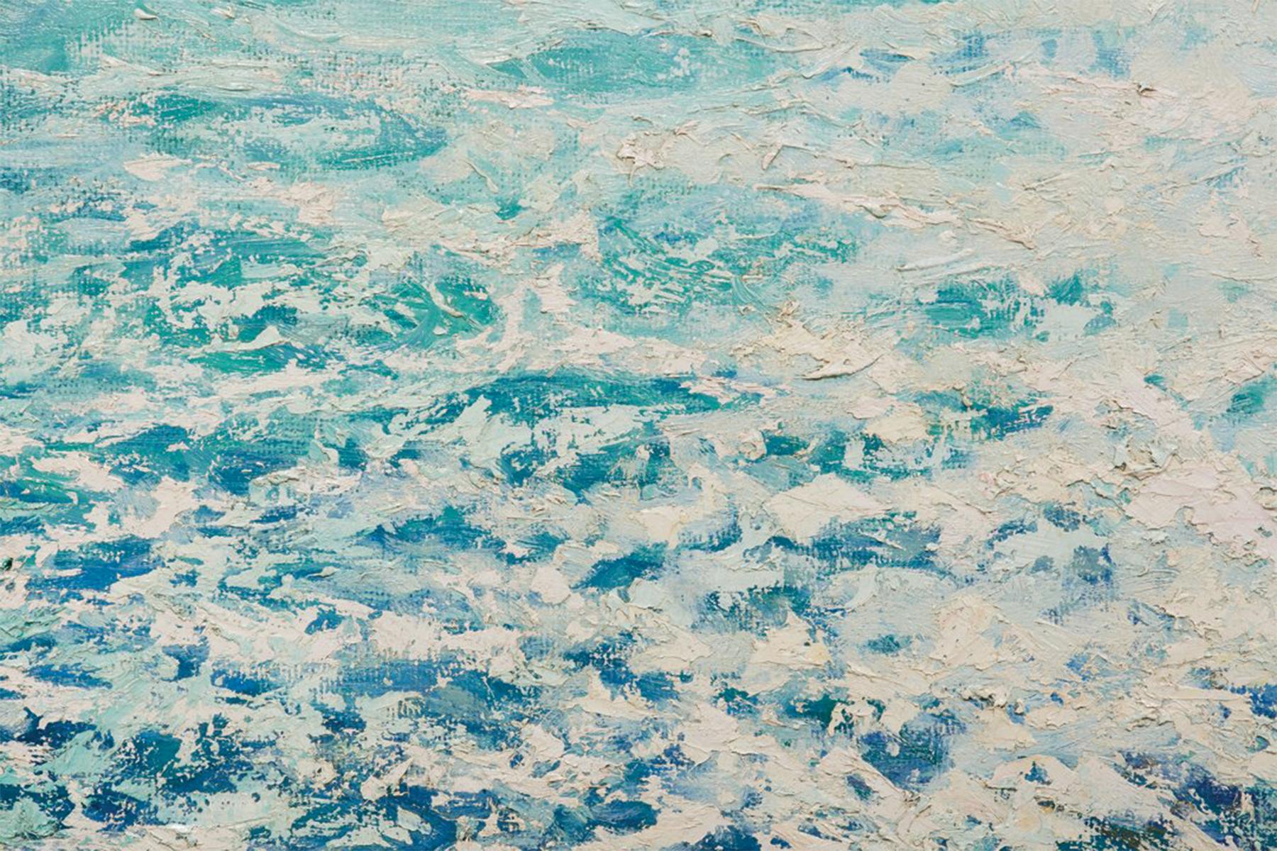Ferdinand Burgdorff (American, 1881-1975)
Winter Water, c. 1930
Oil on masonite
Signed lower left, titled verso
40 x 46 inches
43 x 49.25 inches, framed

Written Verso: Along the Pacific Coast in the region of Point Lobos and Cypress Point there are