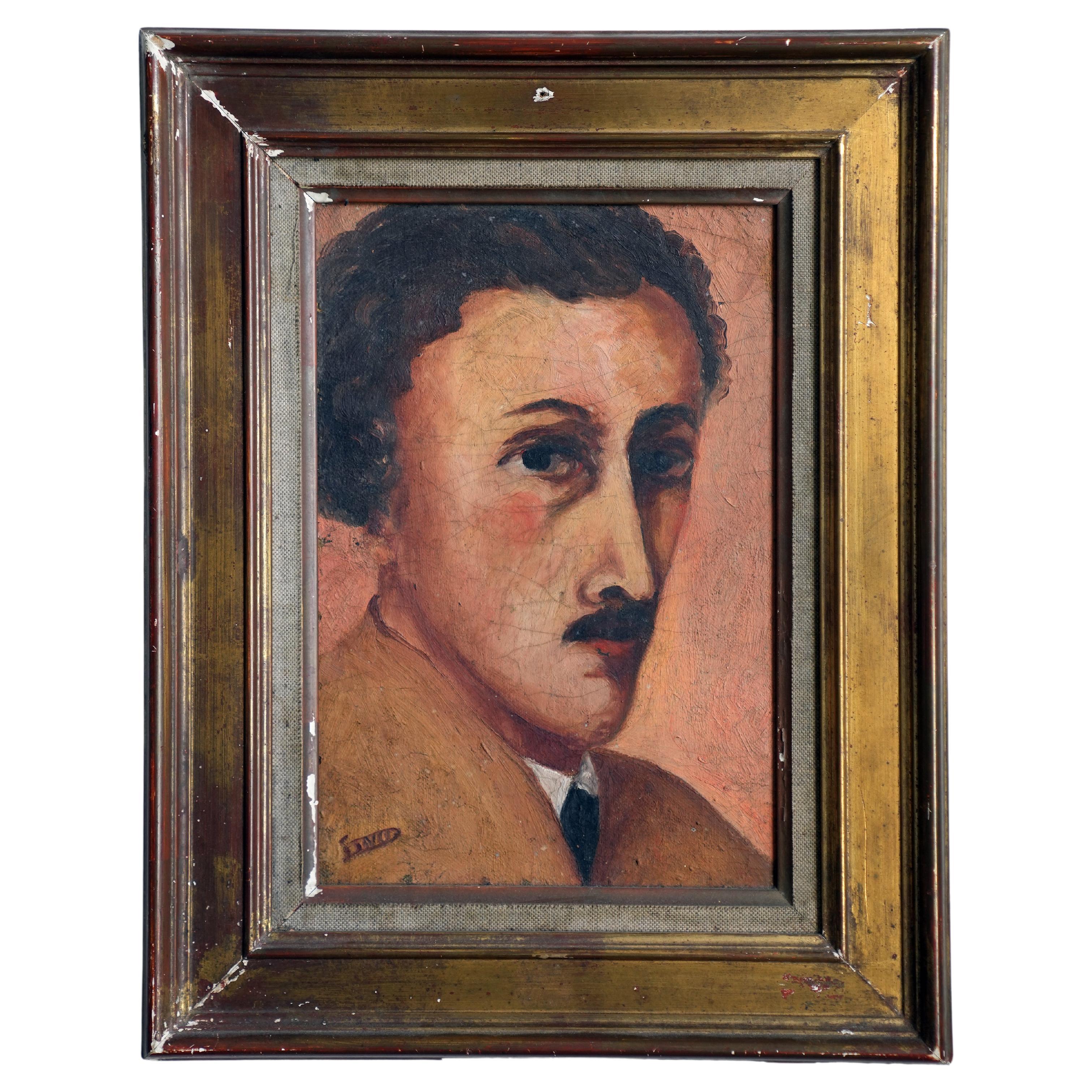 Ferdinand Desnos (1901-1958) self portrait