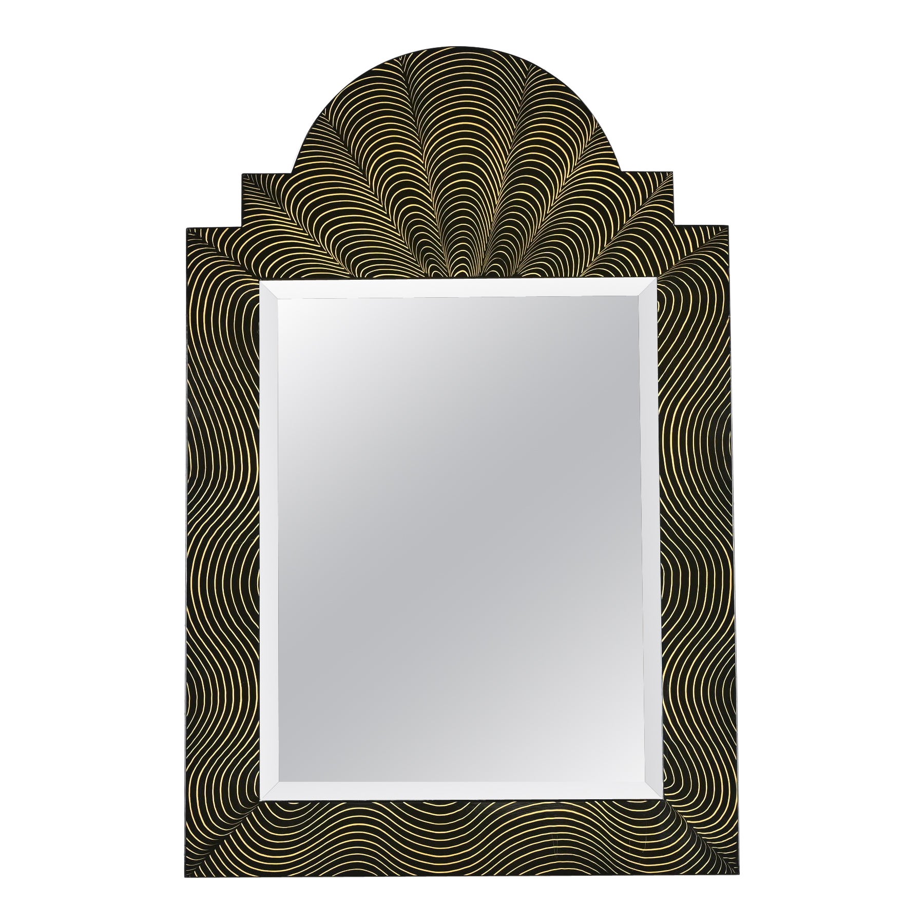Espejo de pared lacado Ferdinand Digennaro Art Deco Studio Made