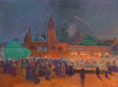 La Fête Foraine De Nuit À Batz-Sur-Mer Por Ferdinand du Puigaudeau