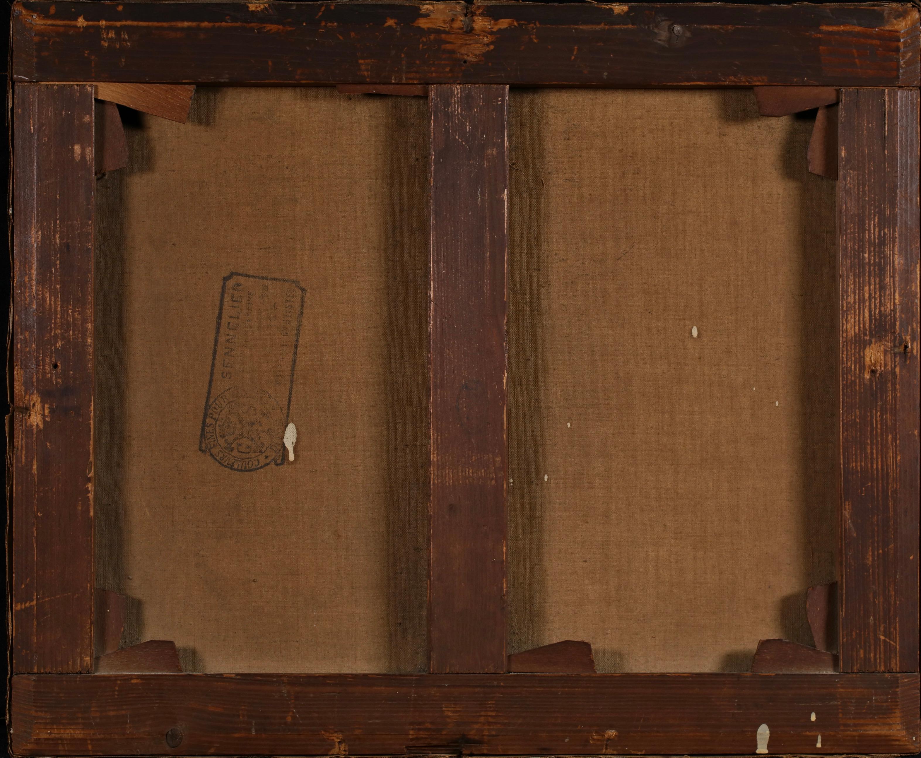 Les Meules - Postimpressionistische Landschaft Öl von Ferdinand du Puigaudeau im Angebot 2