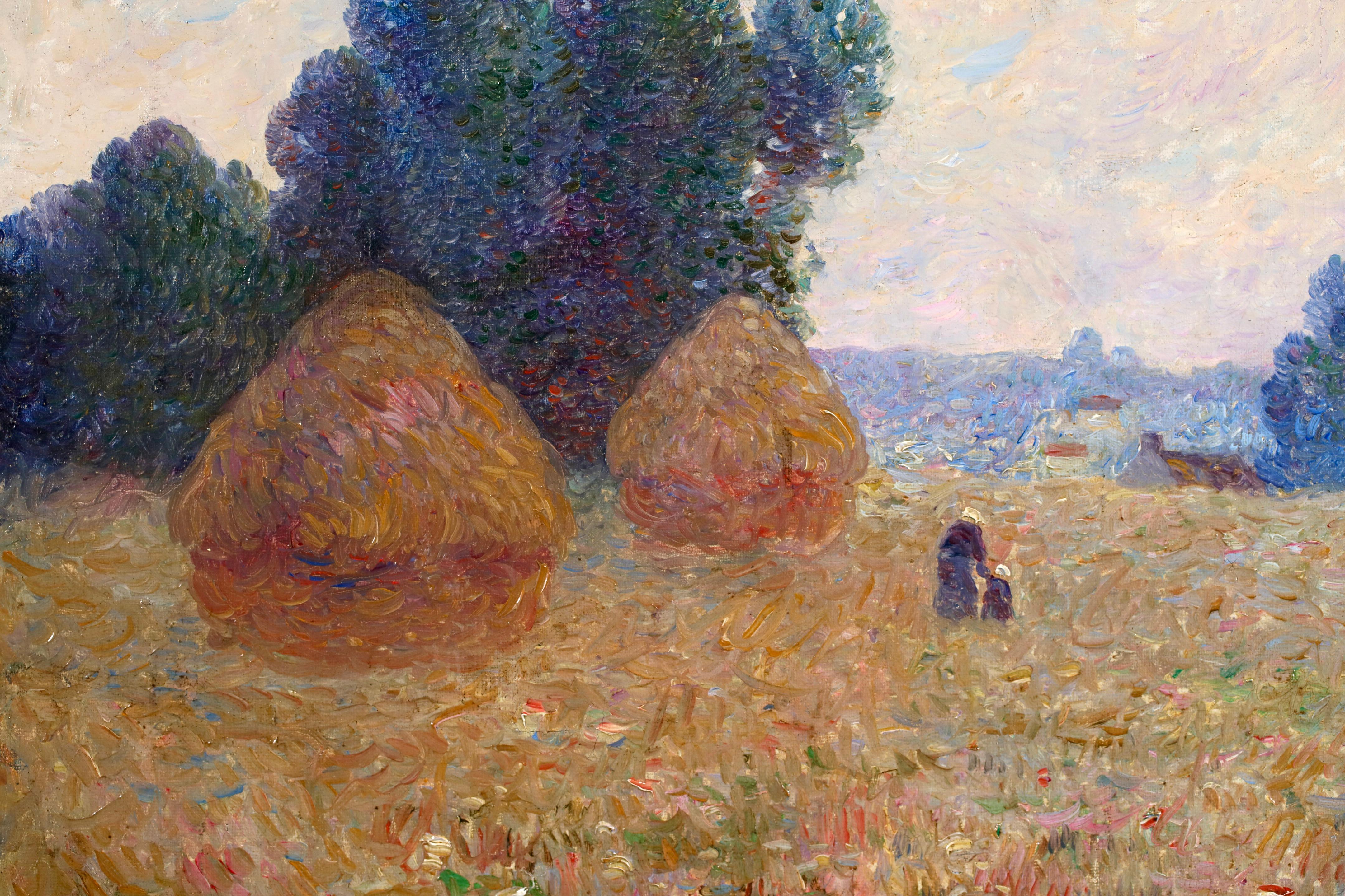 Les Meules - Postimpressionistische Landschaft Öl von Ferdinand du Puigaudeau im Angebot 7