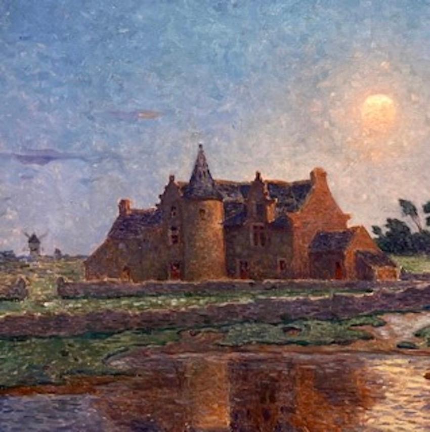   
Ferdinand du Puigaudeau
Französisch, 1864-1930
Mondschein-Szene
Öl auf Leinwand
29 x 23 Zoll (73,7 x 58,4 cm)
Gerahmt: 30 x 35 1/2 Zoll (76 x 90 cm)
Unterzeichnet: F de Puigaudeau   
Provenienz:
Alexander Gallery, NY
Privatsammlung,