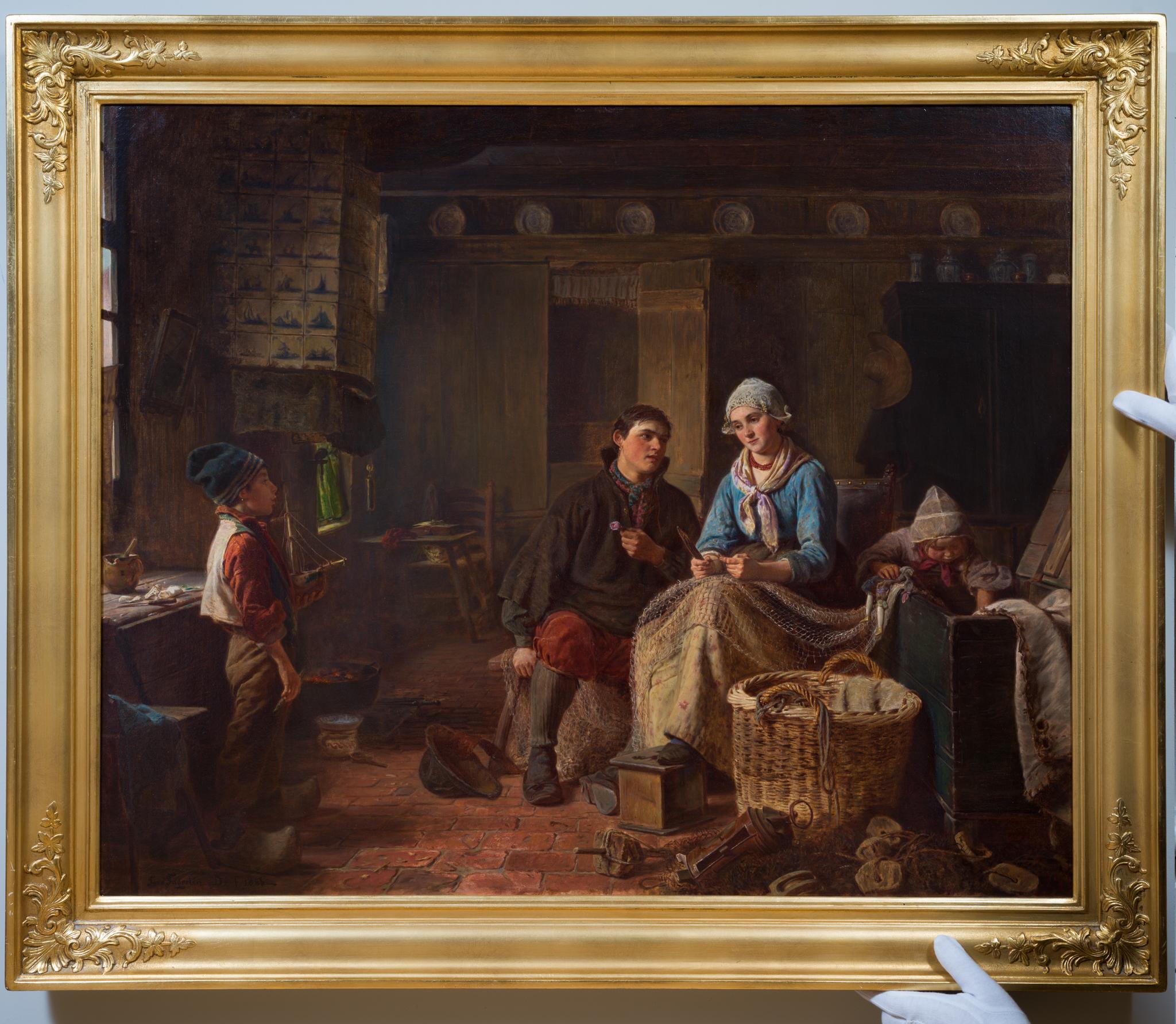 Amour, famille et artisanat : Une histoire racontée dans les moindres détails par Ferdinand Fagerlin en vente 2