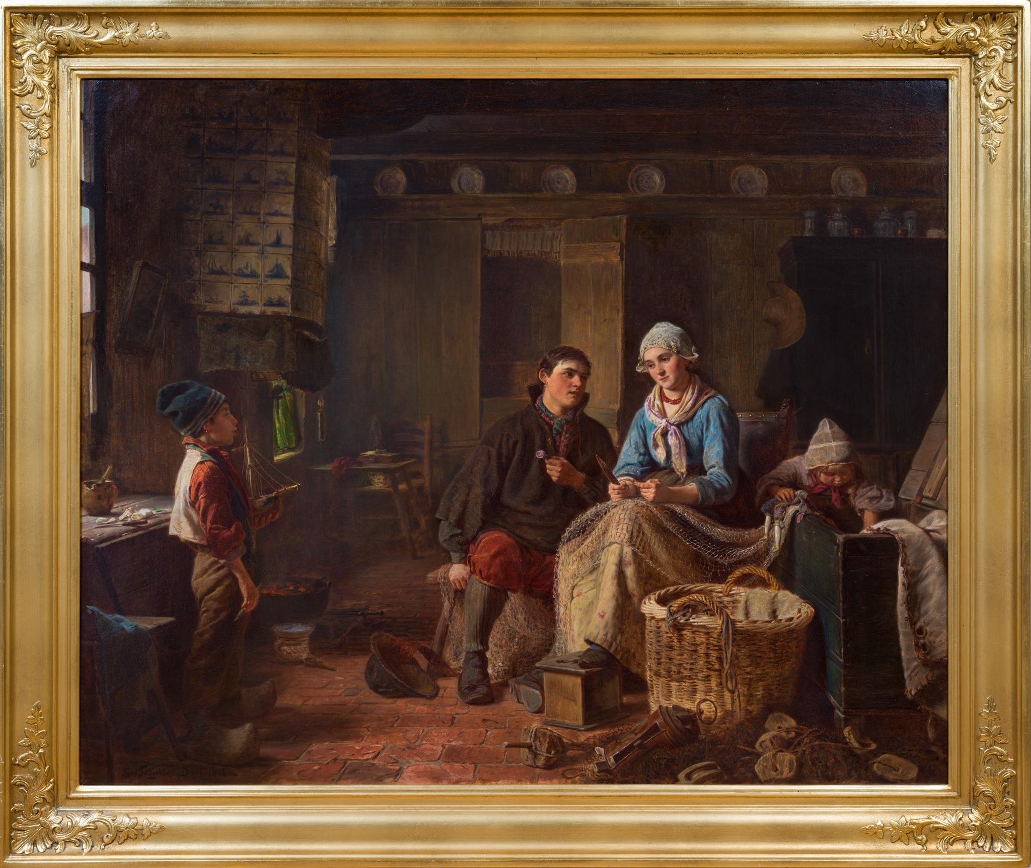 Amour, famille et artisanat : Une histoire racontée dans les moindres détails par Ferdinand Fagerlin en vente 6