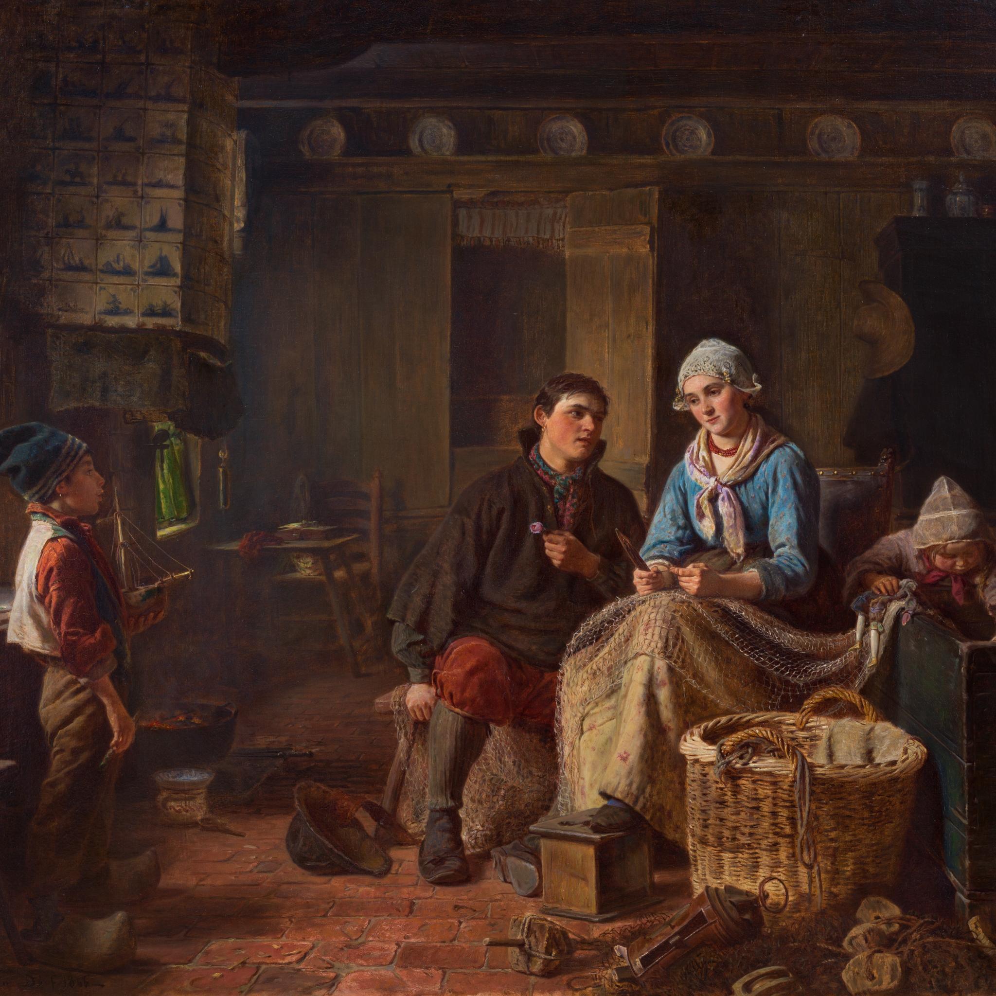 Amour, famille et artisanat : Une histoire racontée dans les moindres détails par Ferdinand Fagerlin en vente 7