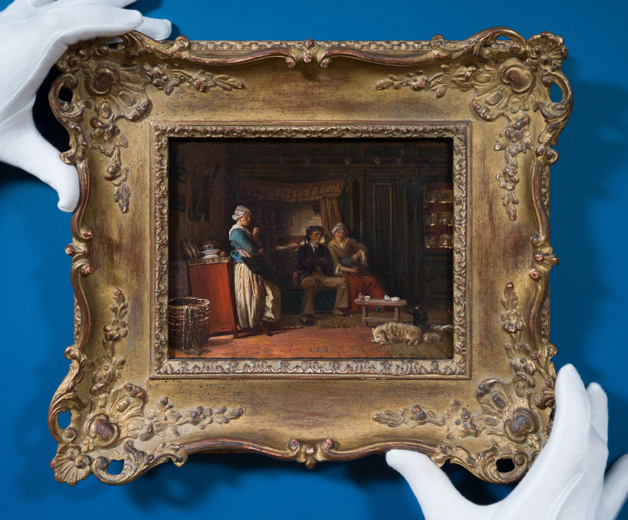 Wishing It Were She ( Önskandes att det var hon) – Painting von Ferdinand Fagerlin