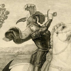 St. George and the Dragon after Raphael