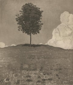 "Chestnut Tree" Copper Plate Heliogravure