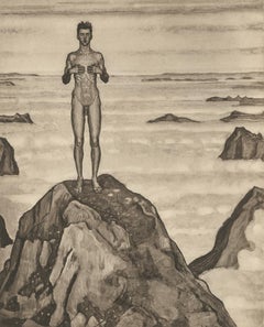 "Looking at Infinity" Copper Plate Heliogravure