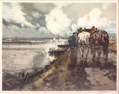 „Le Route en Hiver“ von Ferdinand-Jean Luigini