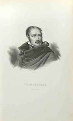 Beauharnais – Radierung von F. Joubert – 1837