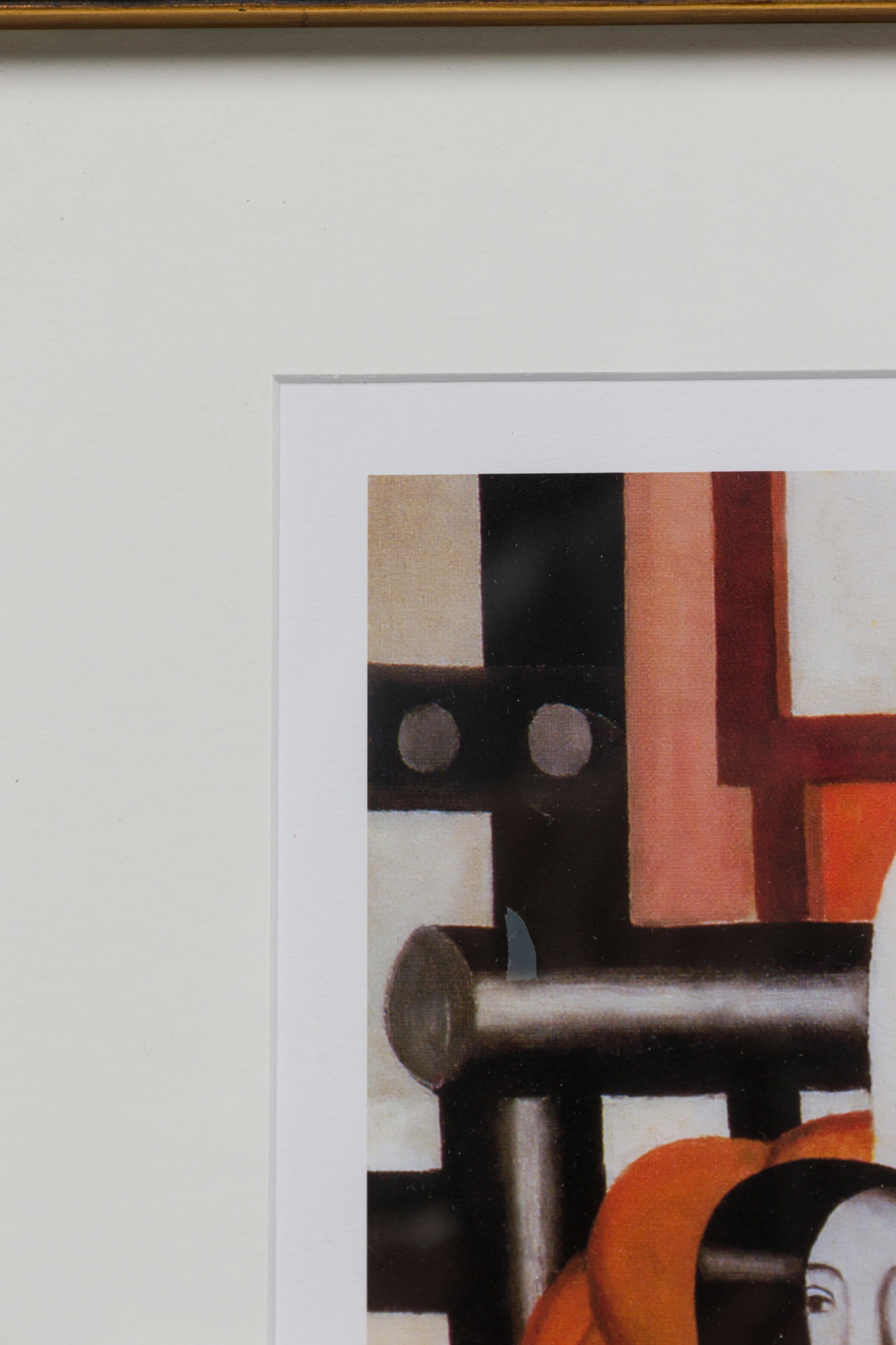 Ferdinand Leger French Cubist Lithograph, Titled: 