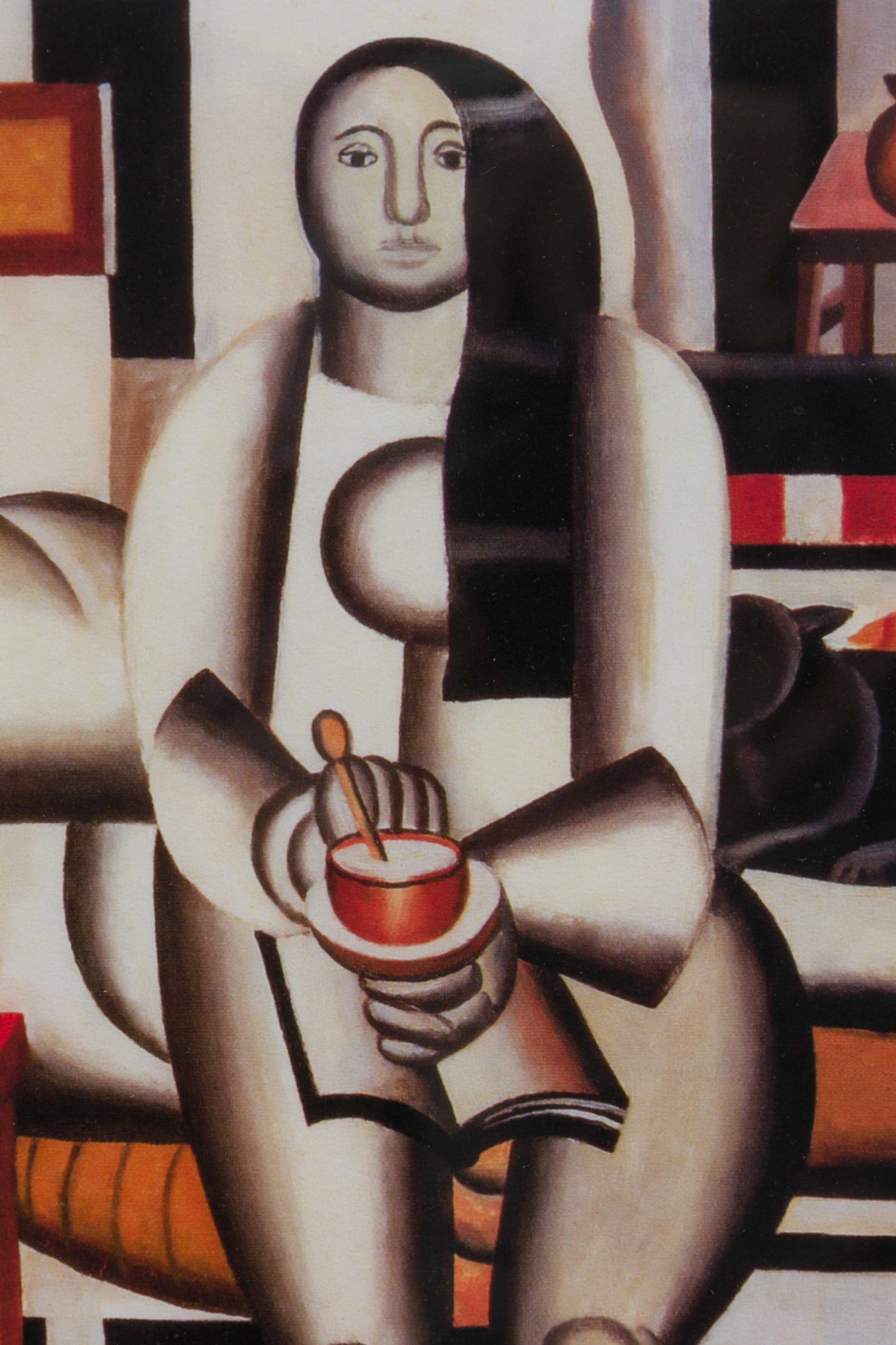 Ferdinand Leger French Cubist Lithograph, Titled: 