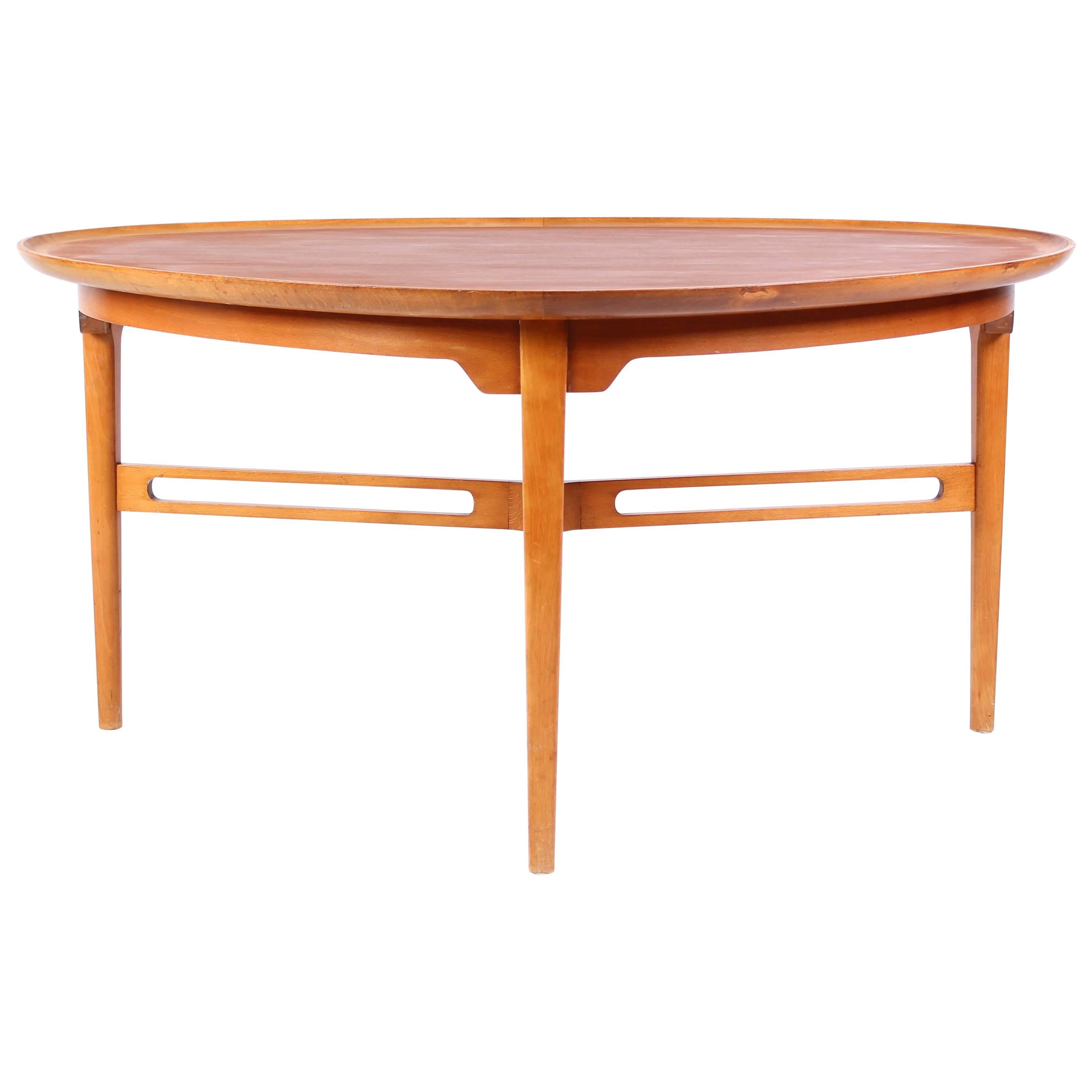 Ferdinand Lundquist Teak and Beech Coffee Table