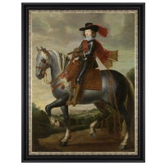 Ferdinand of Austria, after Baroque Oil Painting by Gaspar de Crayer
