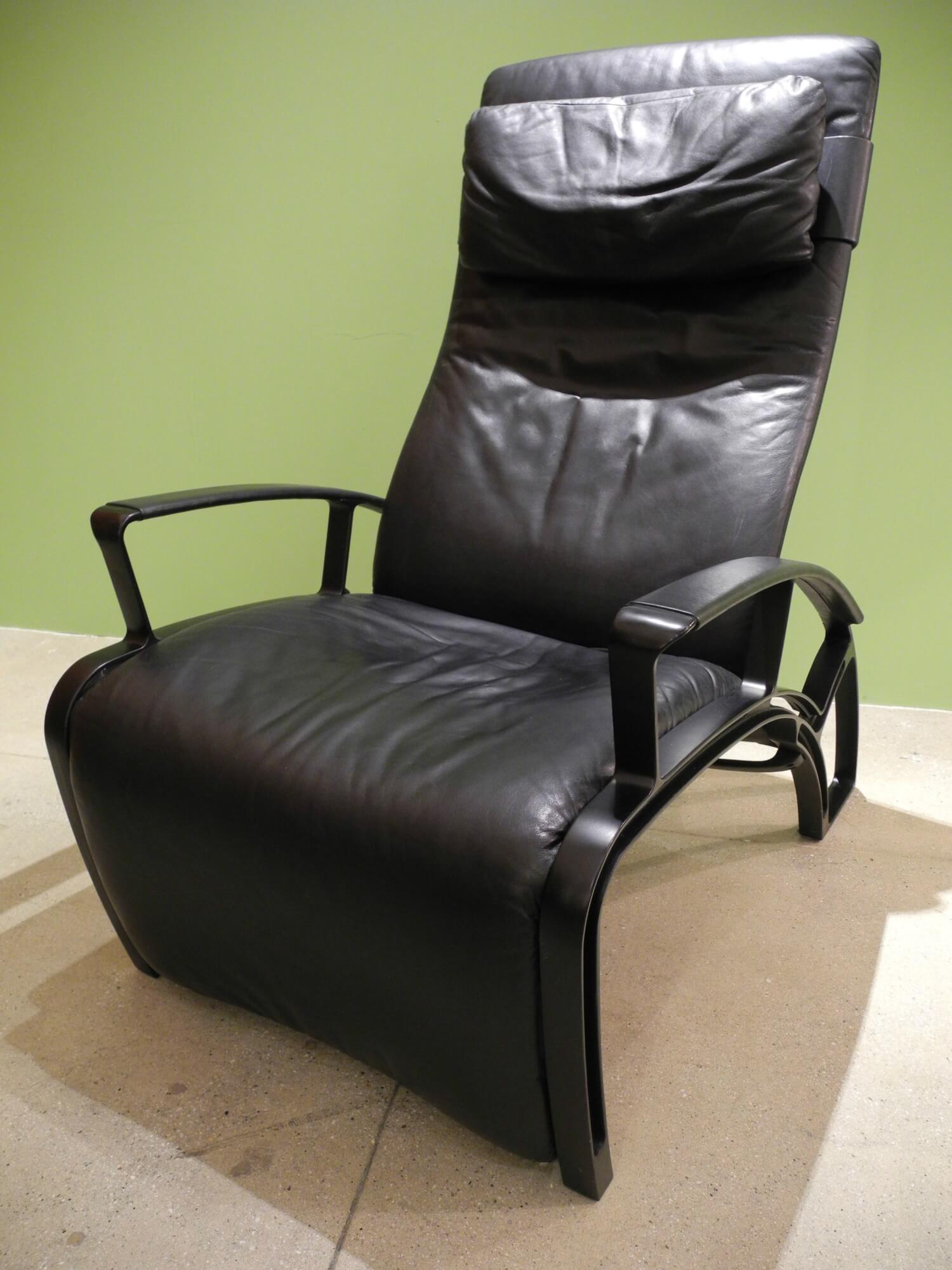 German Ferdinand Porsche Lounge Chair, Stamped, Limited series For Sale