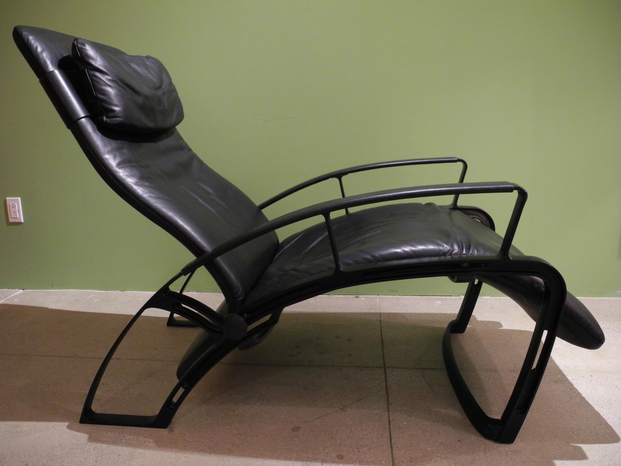 Ferdinand Porsche Lounge Chair, Stamped, Limited series In Good Condition For Sale In Stratford, CT