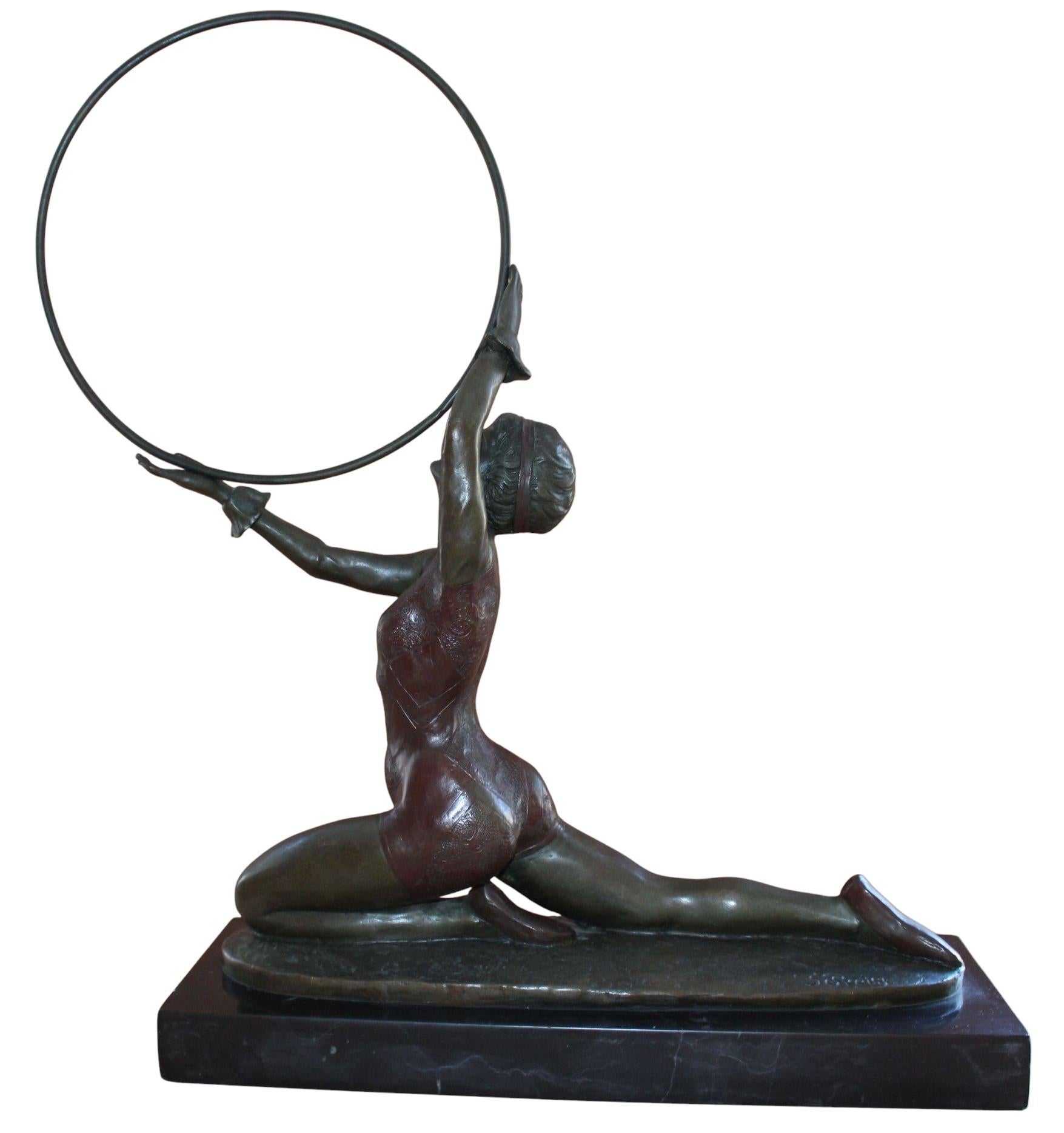 Danseuse, bronze, 40x46x12 cm en vente 2