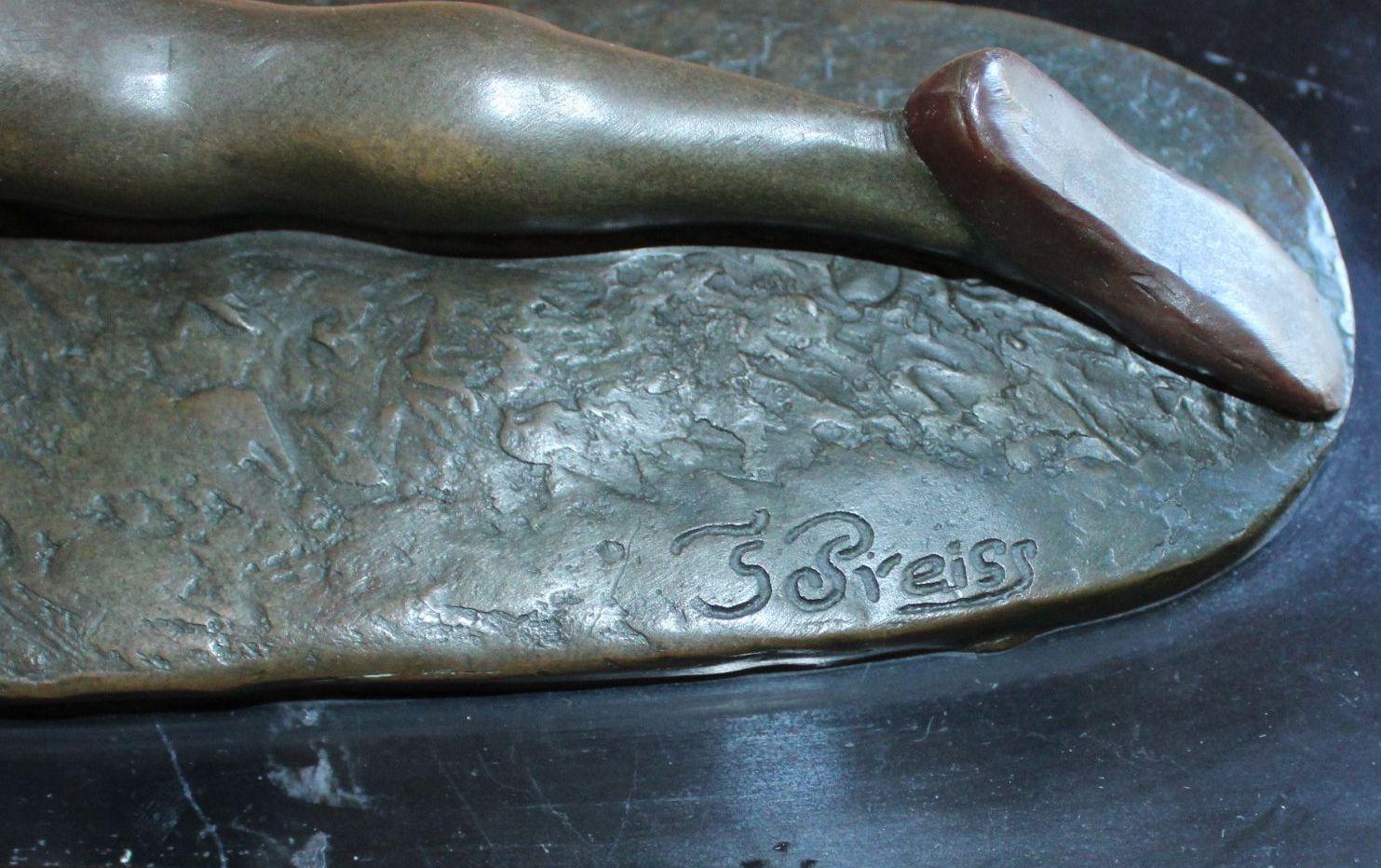 Danseuse, bronze, 40x46x12 cm en vente 3