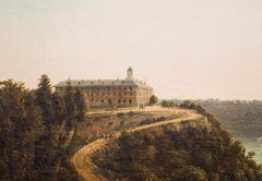 Clifton House Hotel Niagara Falls Painting by Ferdinand Richardt