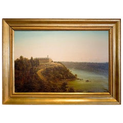 Antique Clifton House Hotel Niagara Falls Painting by Ferdinand Richardt