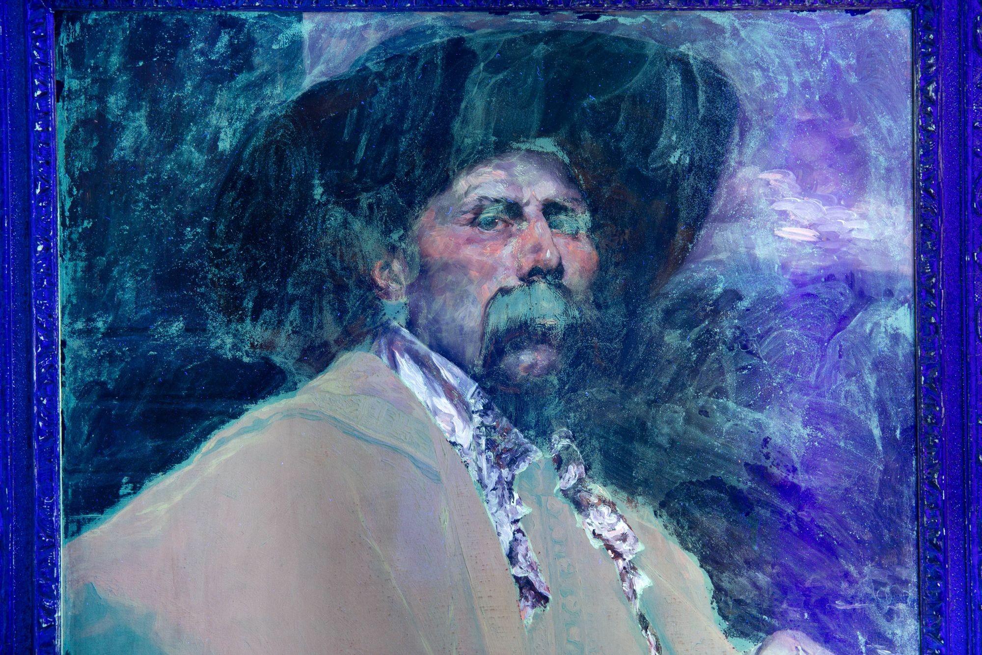 Ferdinand Roybet (französisch, 1840-1920) Porträtbild eines Caveliers ca. 1900 im Angebot 11