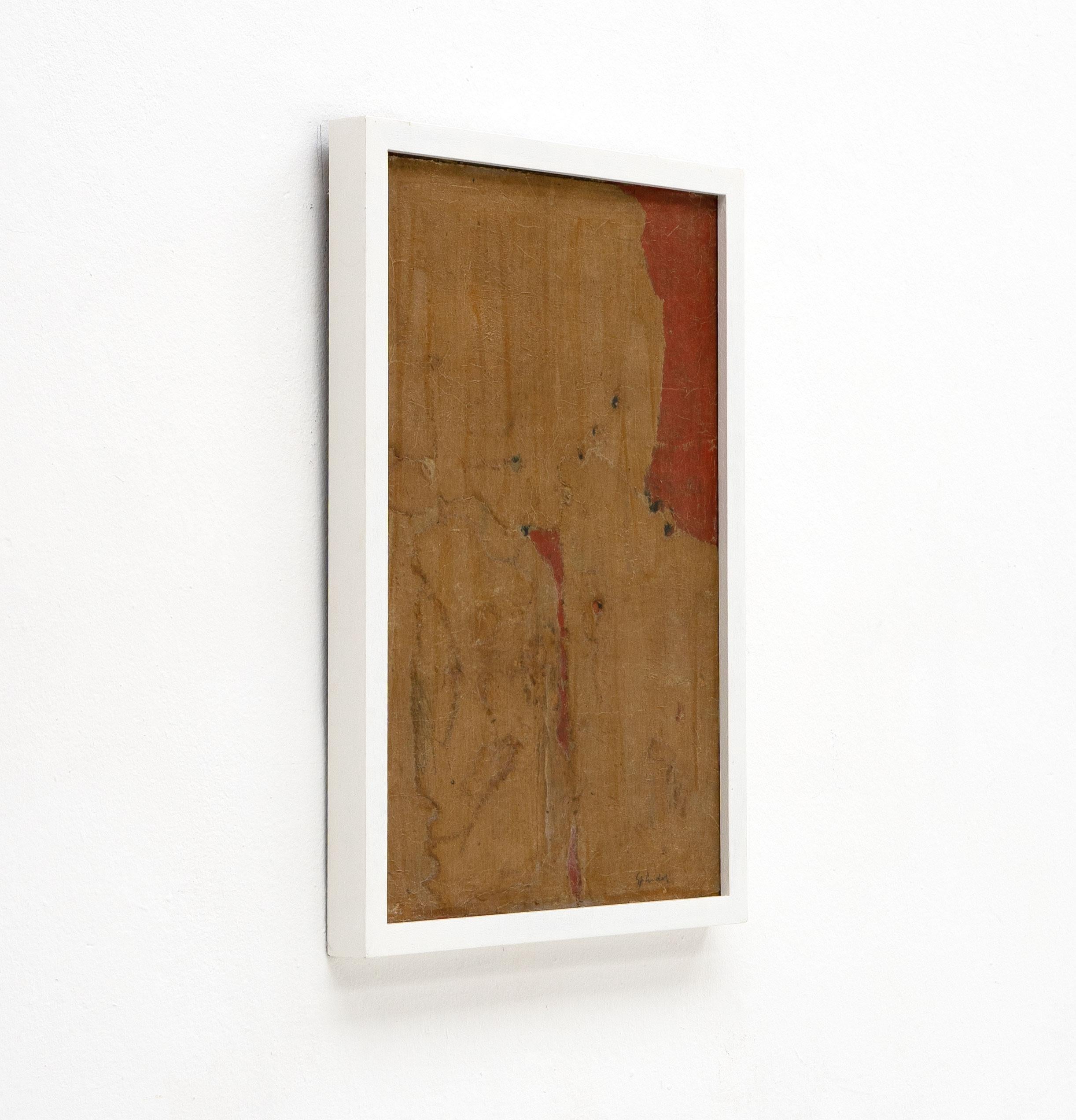Ferdinand Spindel (1913 - 1980) Técnica mixta sin título Moderno