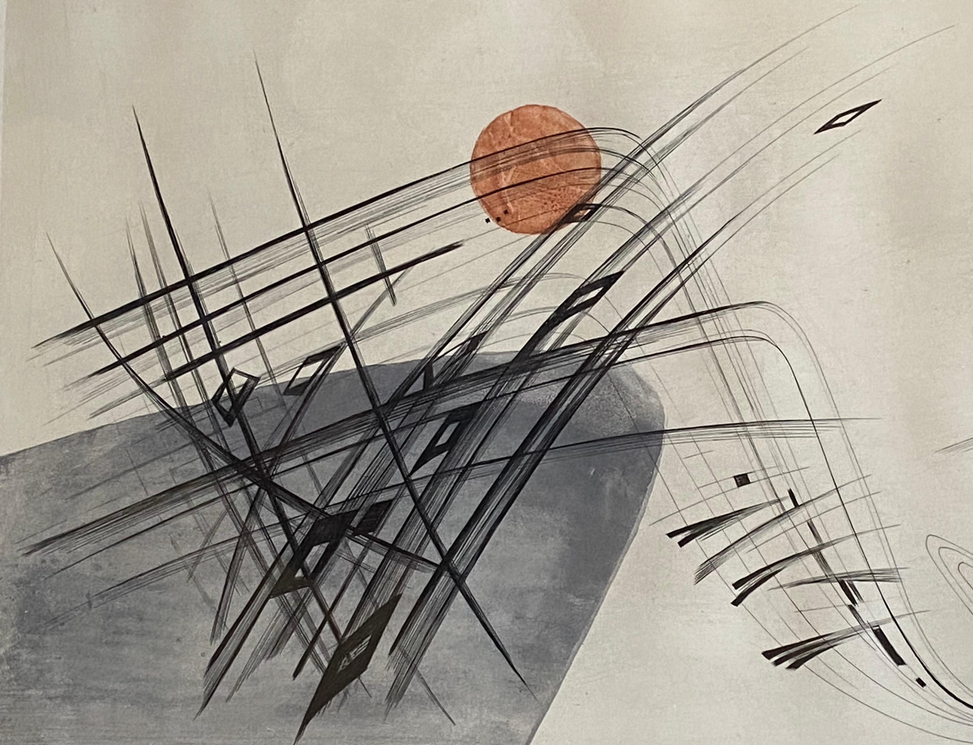 Unbenannt (Grau), Abstract Print, von Ferdinand Springer