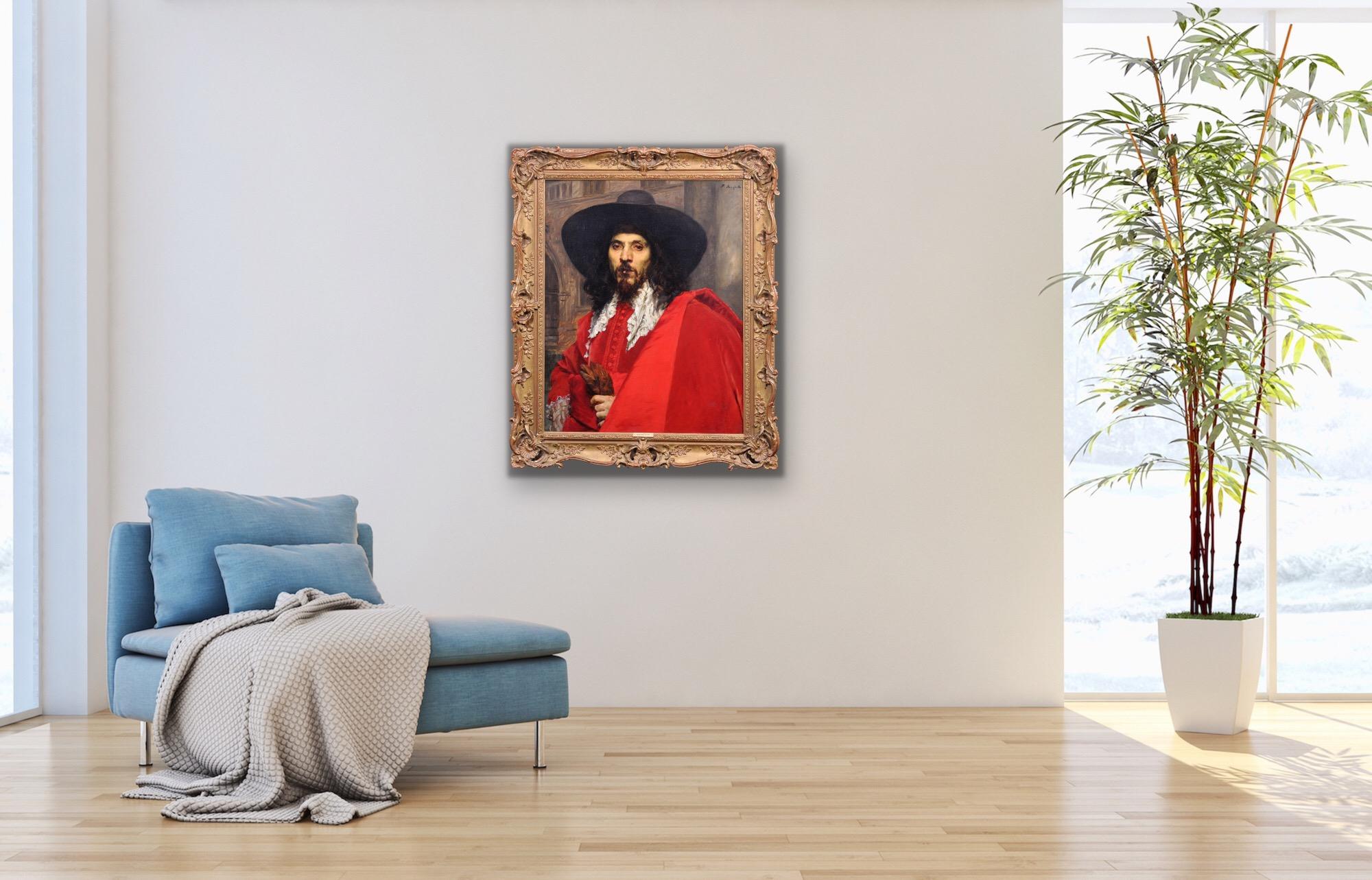 Le Mousquetaire.Musketier.Cavalier.Spanische Tradition.Diego Velázquez Einfluß. im Angebot 6