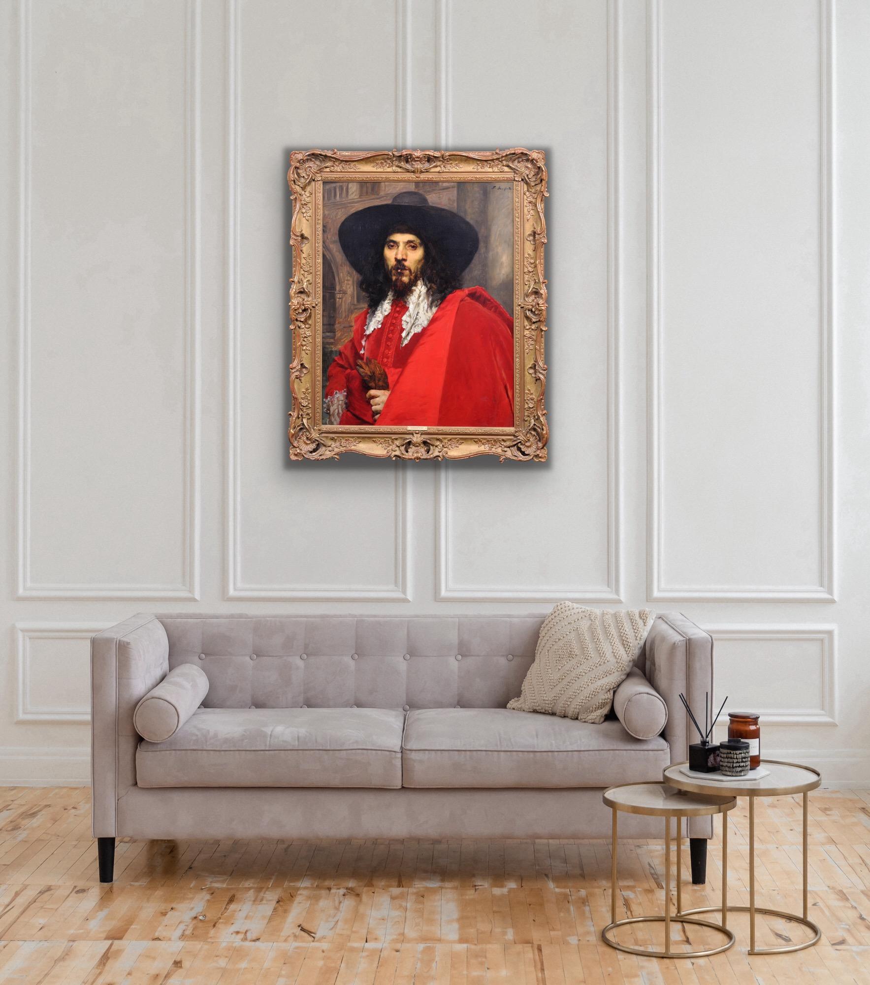 Le Mousquetaire.Musketeer.Cavalier.Spanish Tradition.Diego Velázquez Influence. For Sale 7