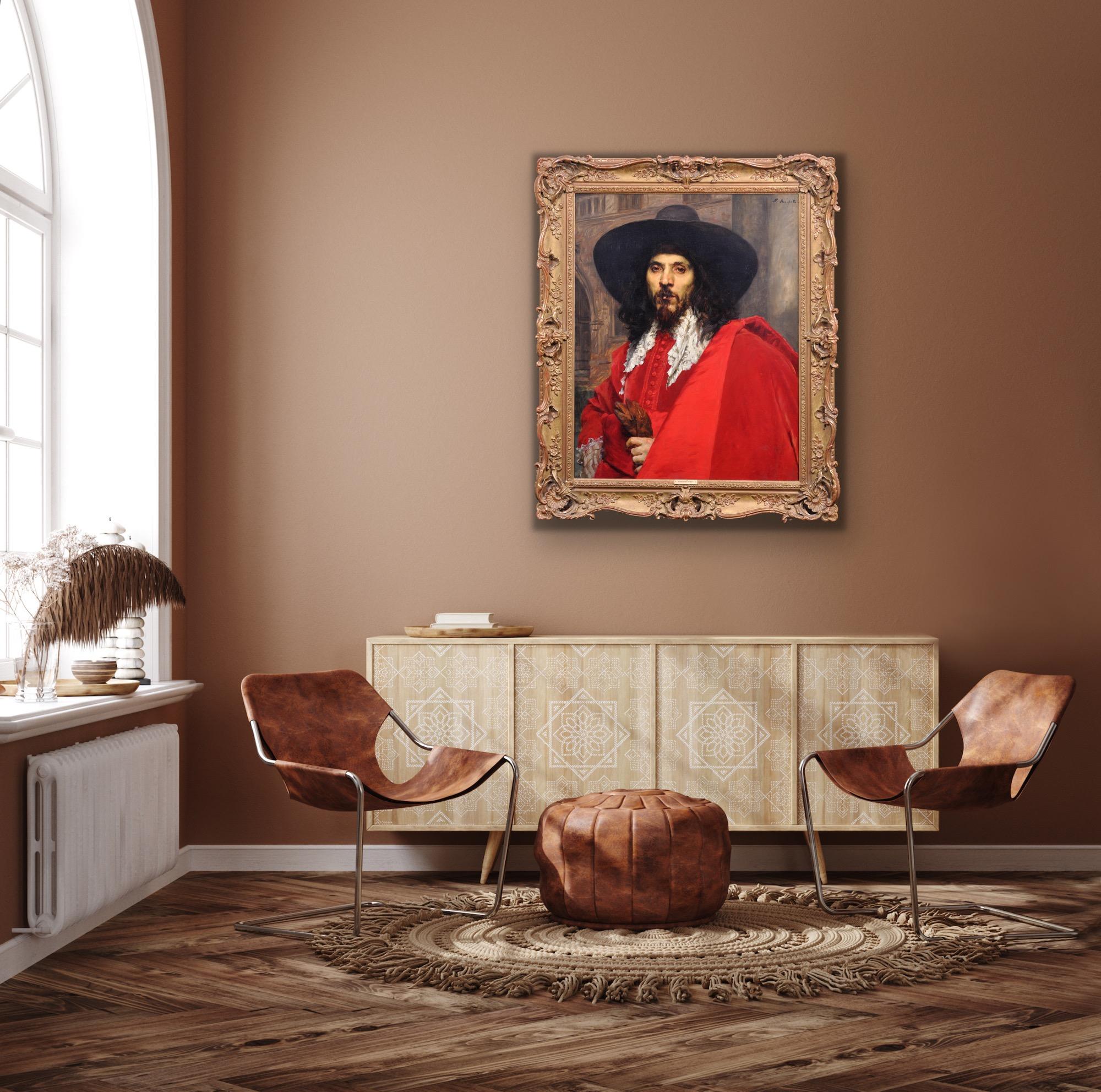 Le Mousquetaire.Musketeer.Cavalier.Spanish Tradition.Diego Velázquez Influence. For Sale 13