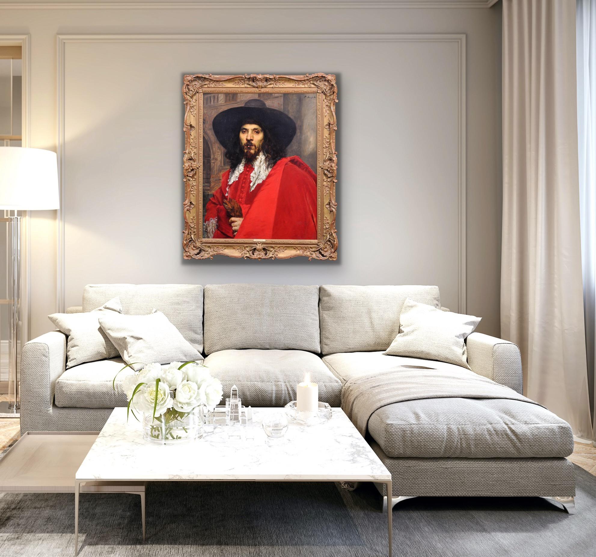 Le Mousquetaire.Musketeer.Cavalier.Spanish Tradition.Diego Velázquez Influence. For Sale 15