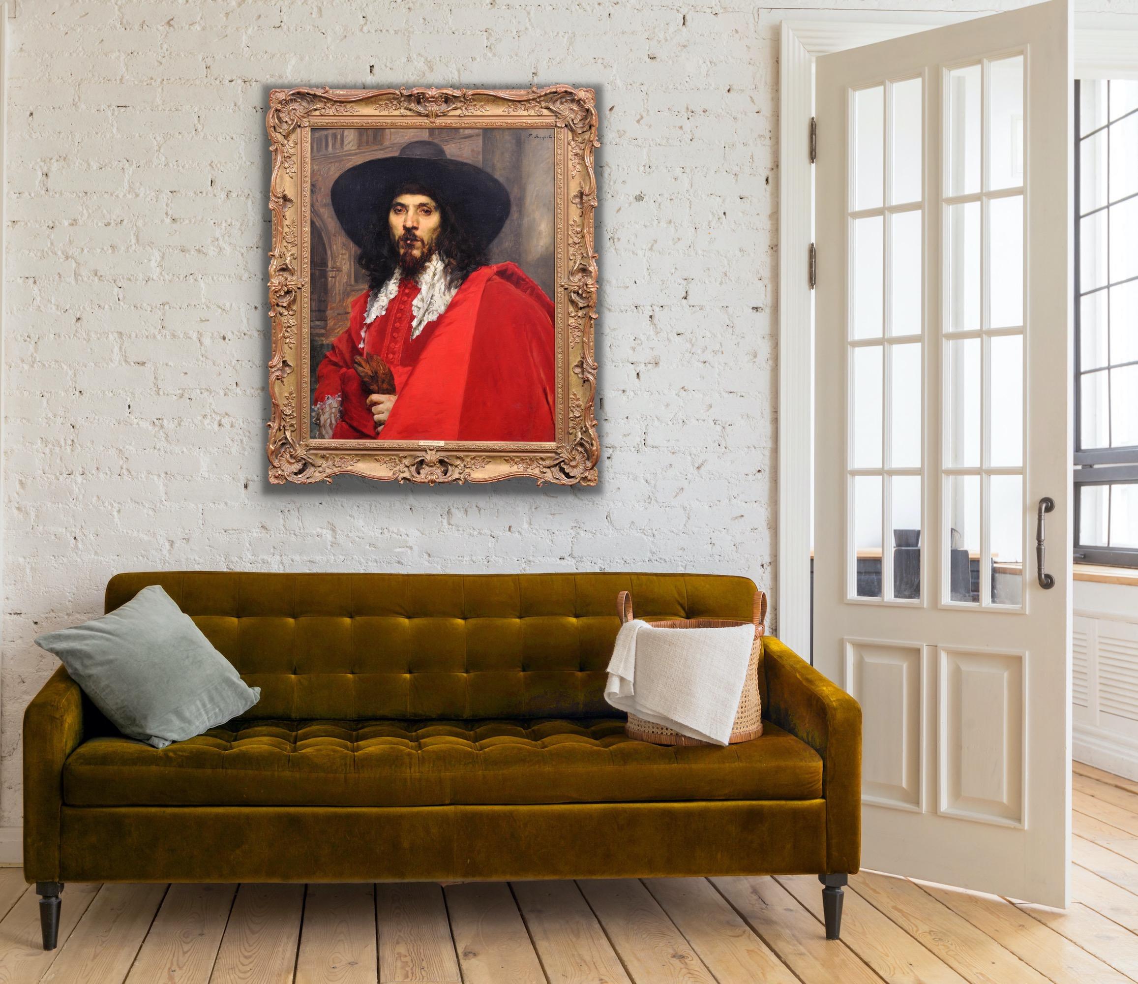 Le Mousquetaire.Musketeer.Cavalier.Spanish Tradition.Diego Velázquez Influence. For Sale 1