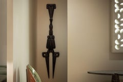 Ferdinand Vonck scultura astratta da parete Belgio 1959