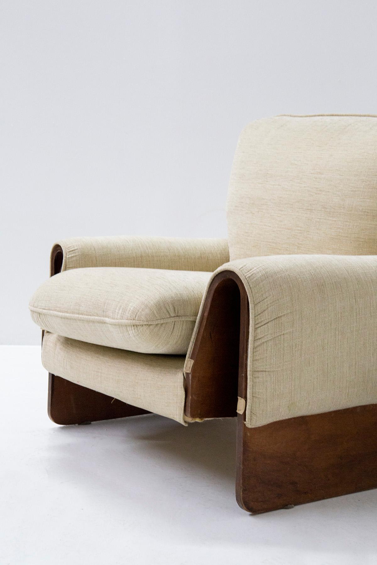 Ferdinando Buzzi Pair of Armchairs Model 