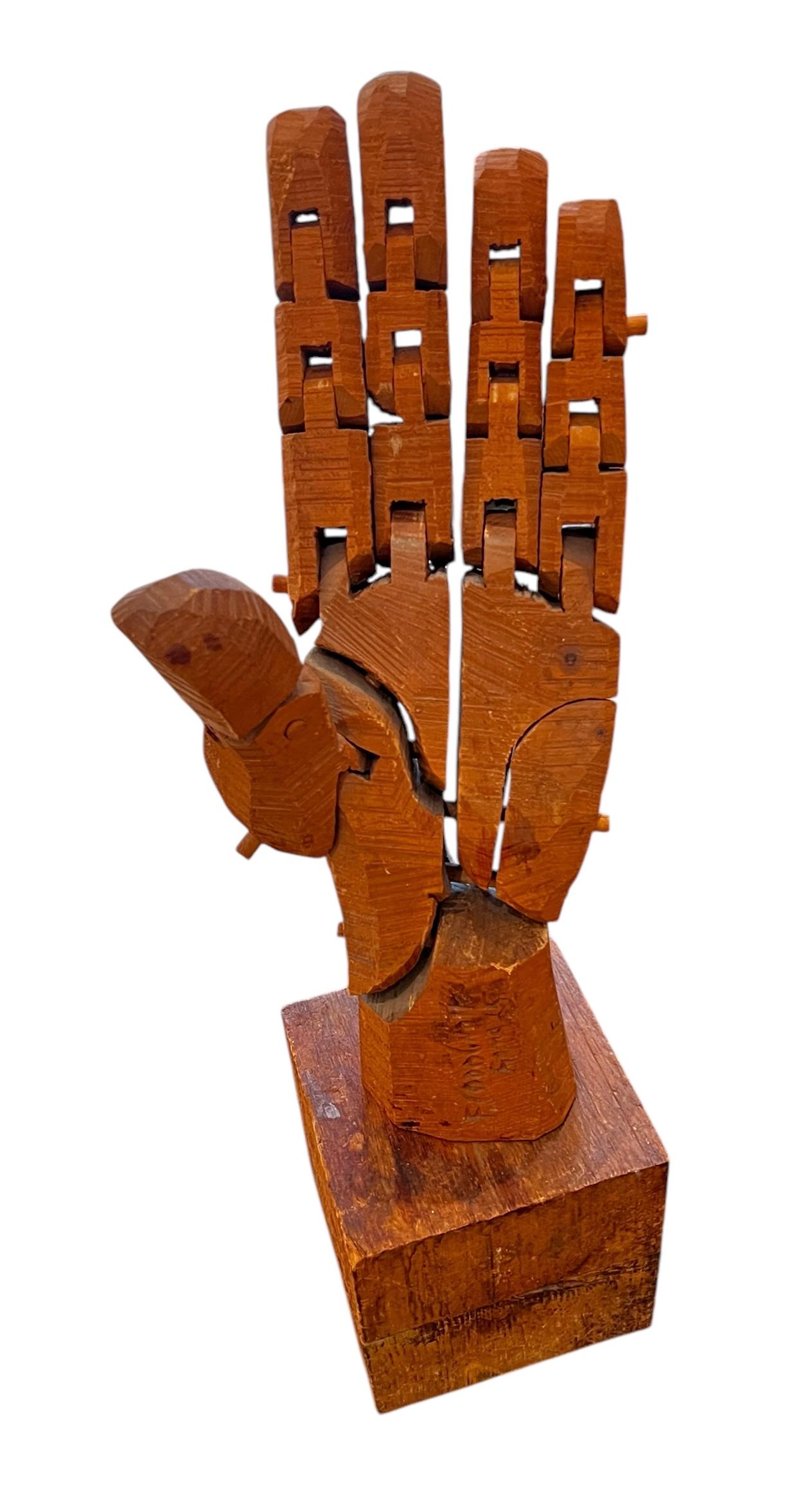 Scultura a mano in legno di Ferdinando Codognotto, Roma, 2015 in vendita 3