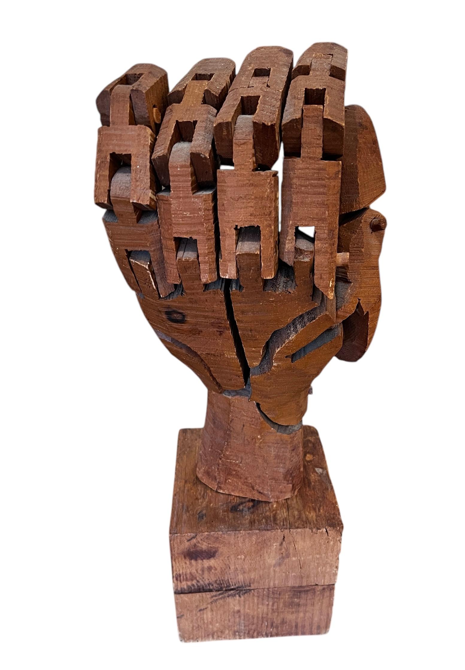 Scultura a mano in legno di Ferdinando Codognotto, Roma, 2015 in vendita 8