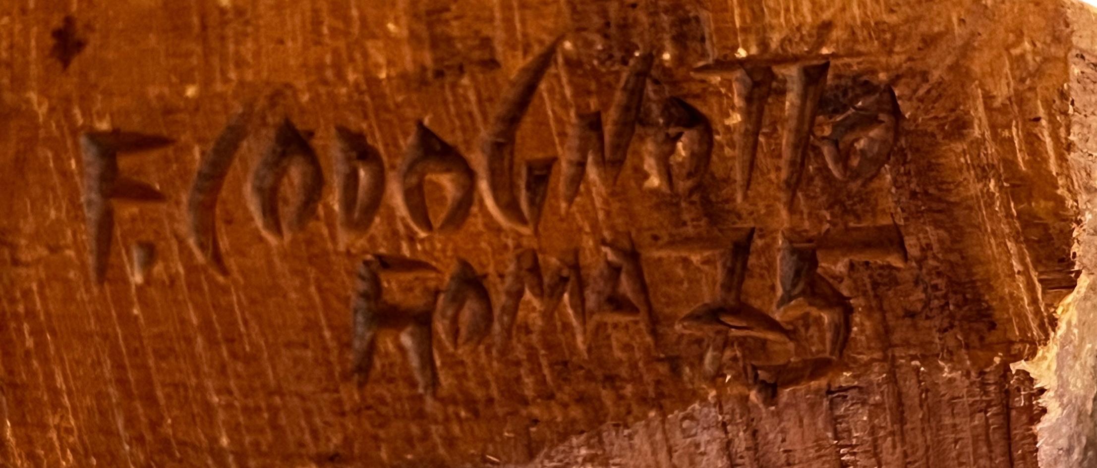 Italiano Scultura a mano in legno di Ferdinando Codognotto, Roma, 2015 in vendita