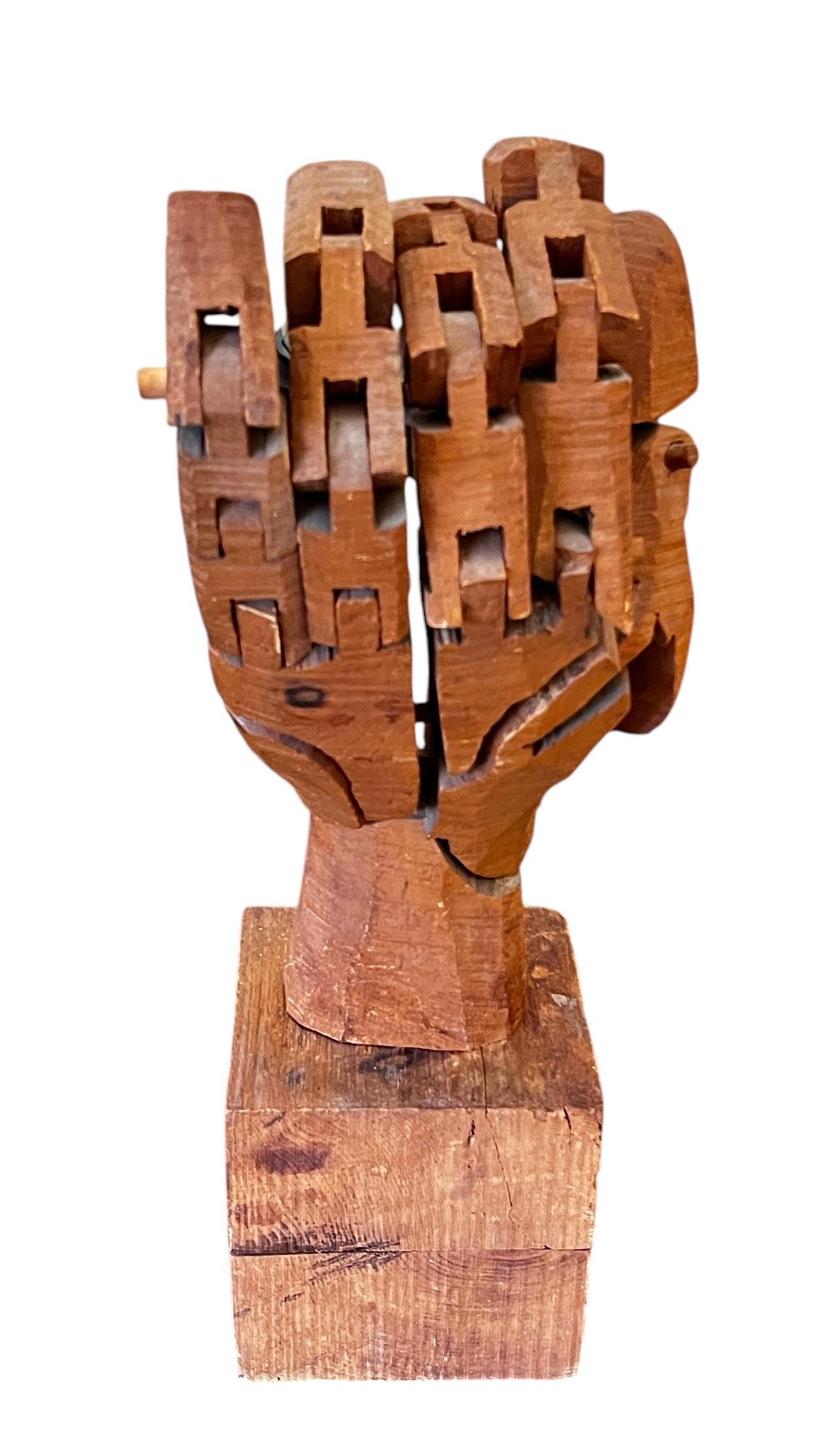 XXI secolo e contemporaneo Scultura a mano in legno di Ferdinando Codognotto, Roma, 2015 in vendita