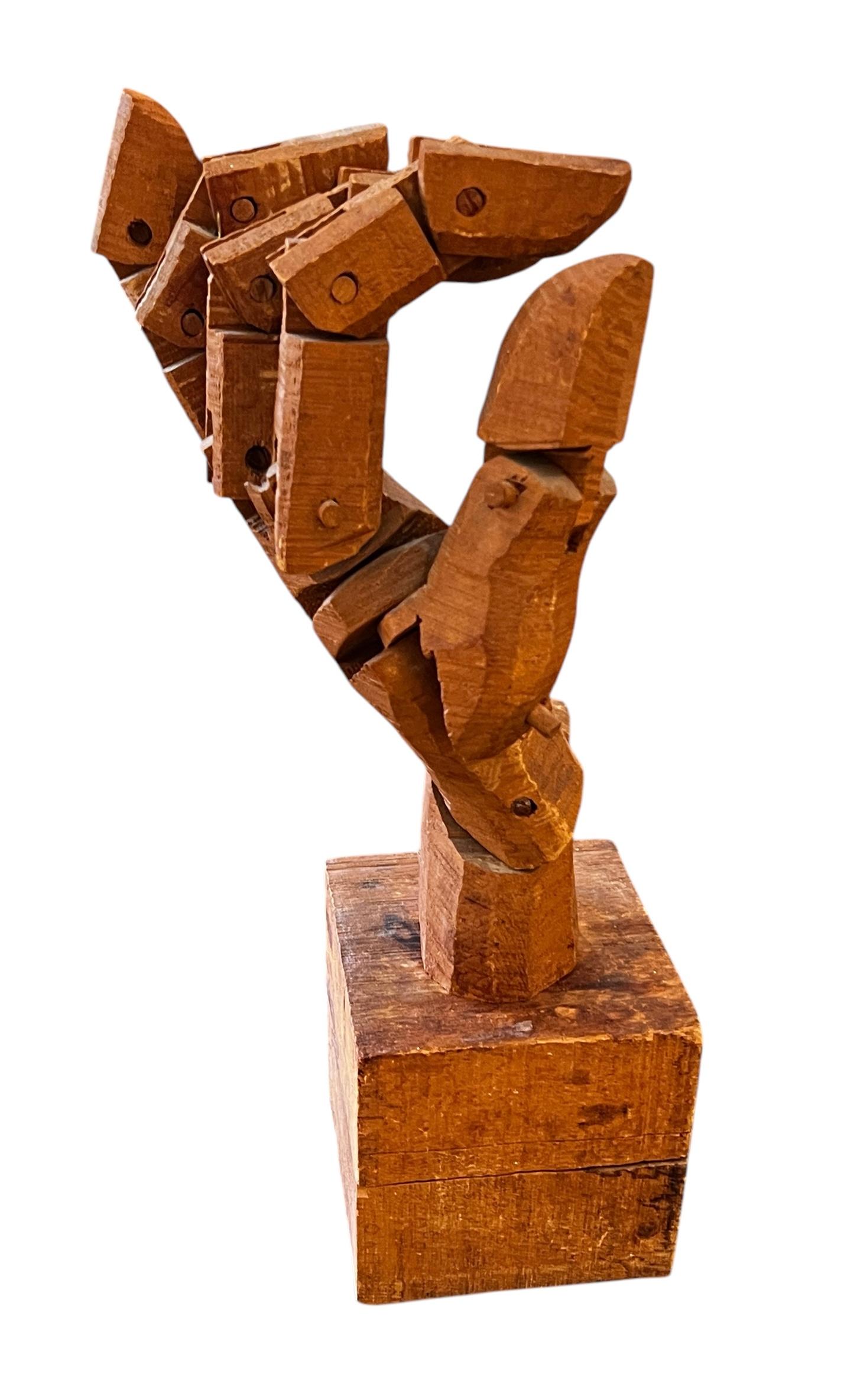 Scultura a mano in legno di Ferdinando Codognotto, Roma, 2015 in vendita 1