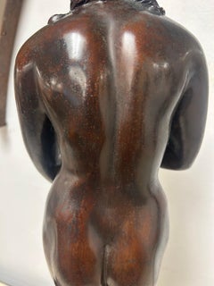 Ferdinando de Luca. Capitoline Venus Italian patinated bronze. c 1900.