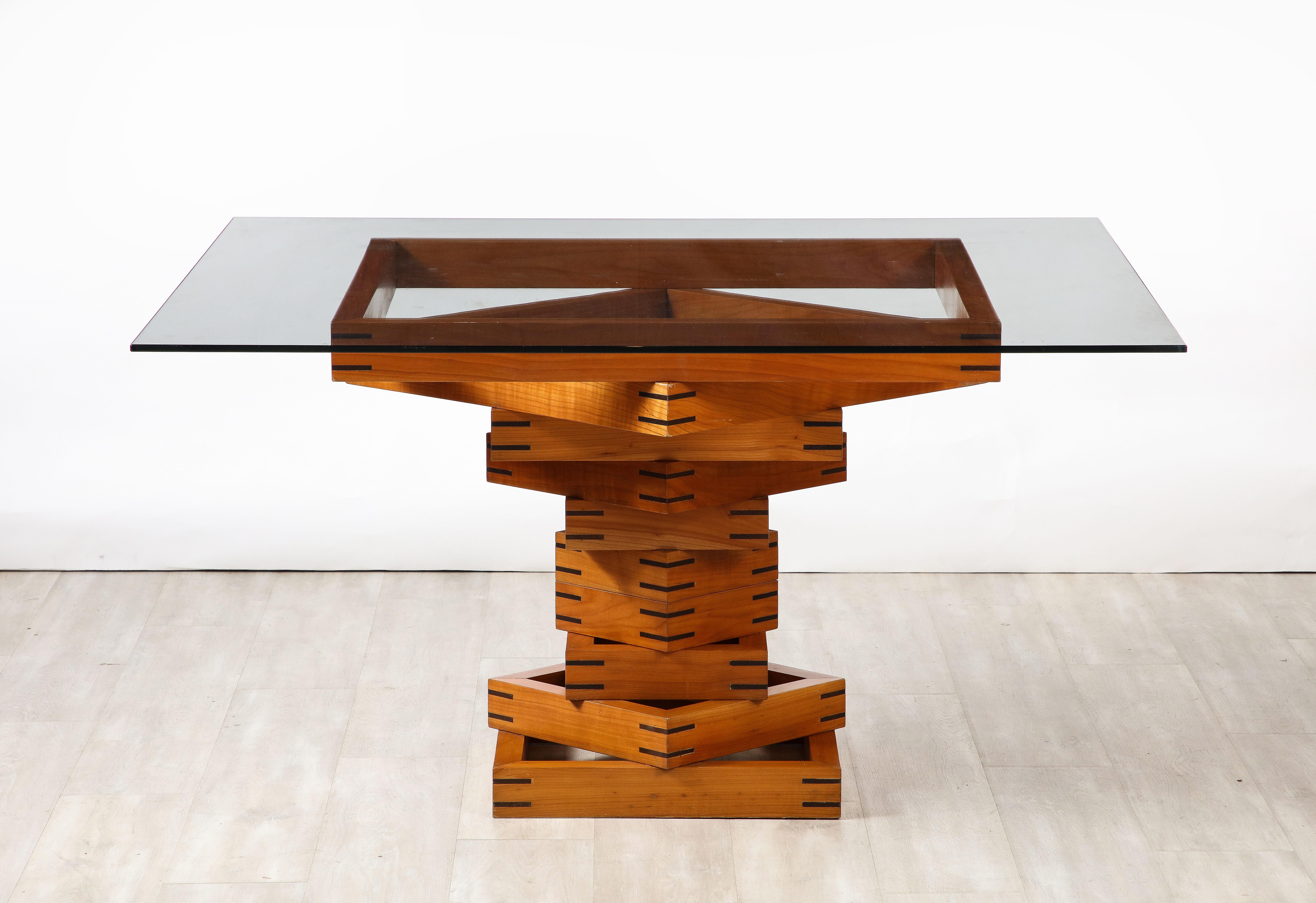  Table de salle à manger Ferdinando Meccani Corinto Italie, 1978 en vente 5