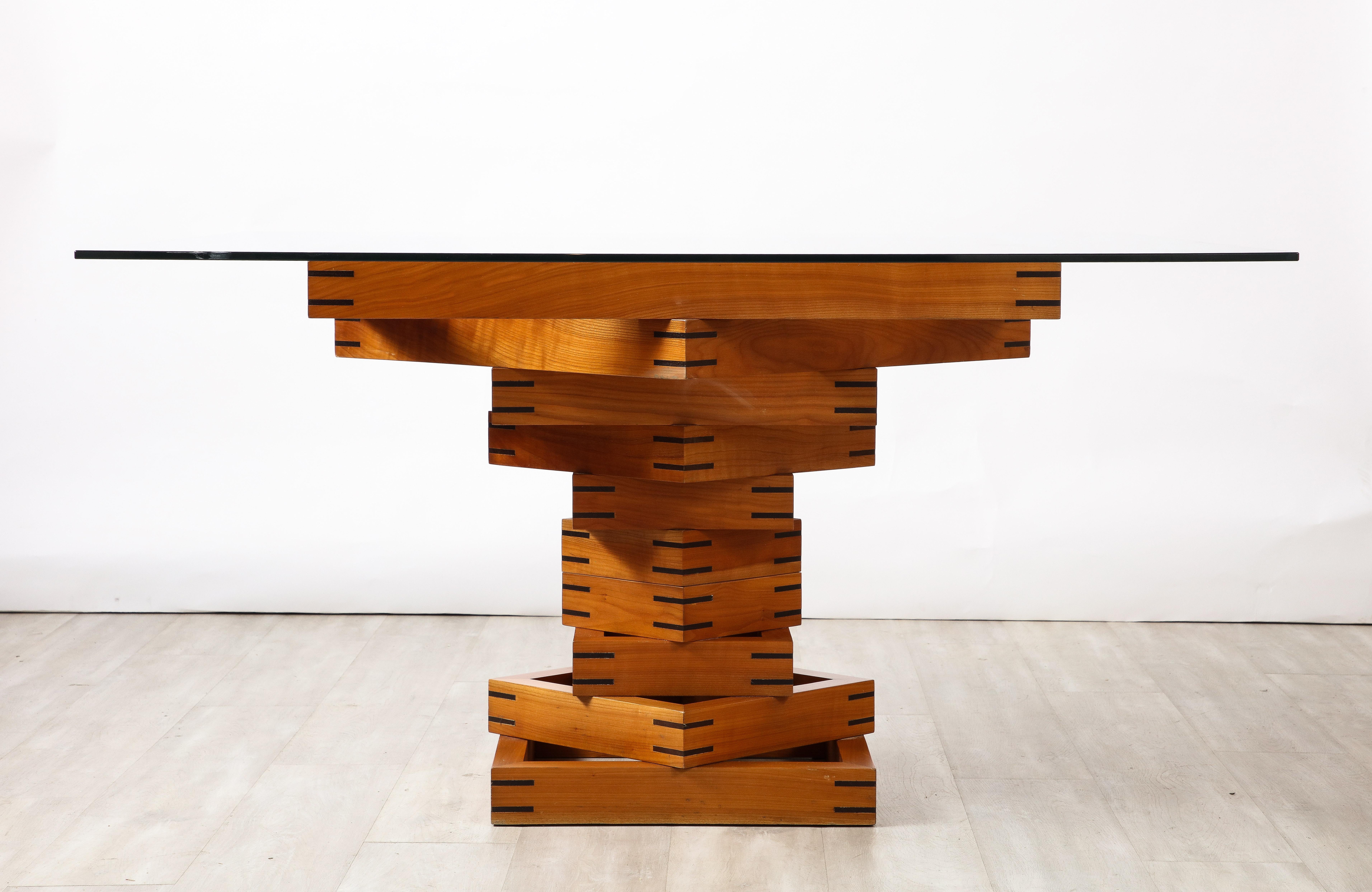  Ferdinando Meccani “Corinto” Dining Table Italy, 1978 For Sale 10