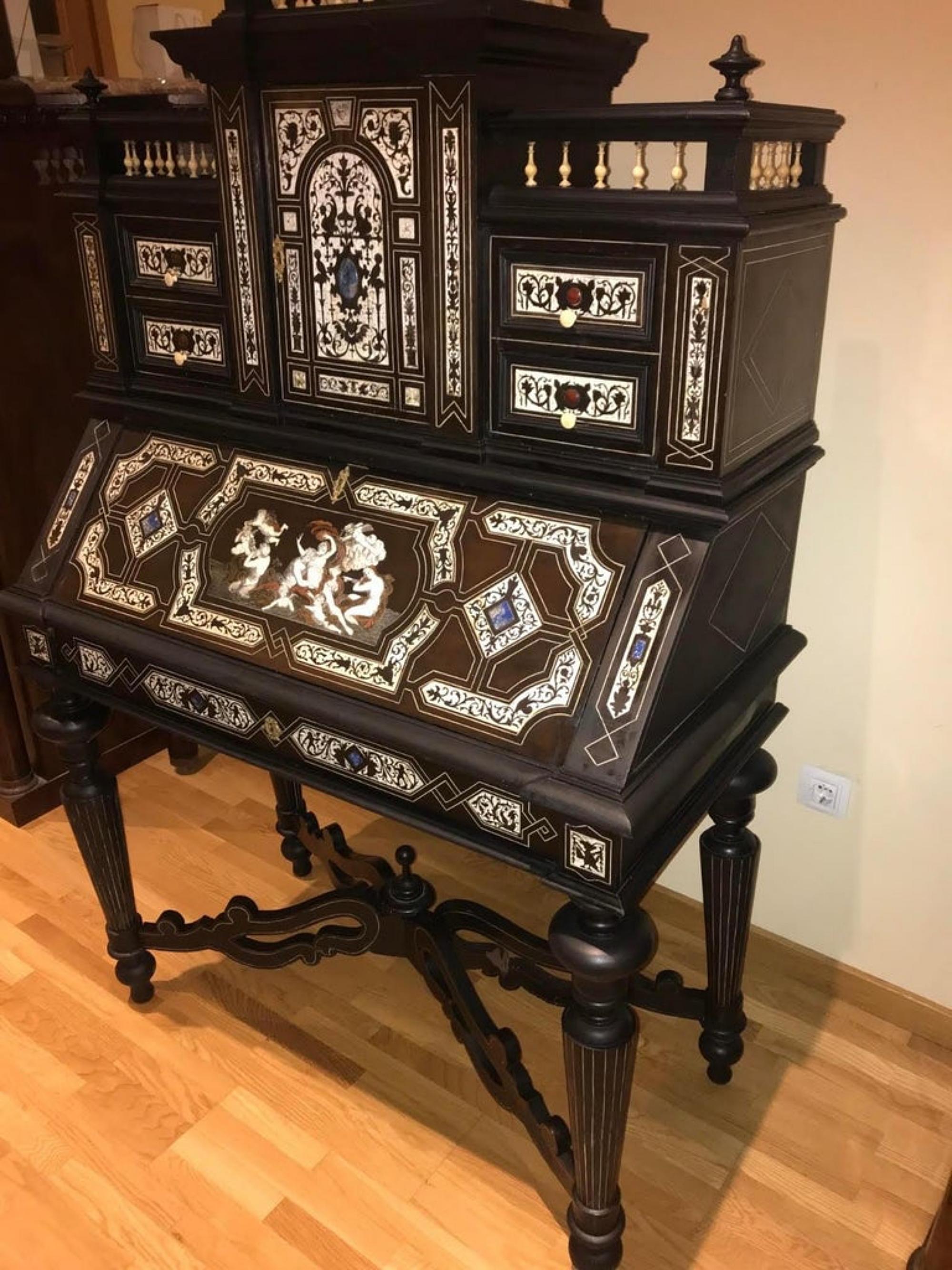 Ferdinando Pogliani Atrib. 19th Century Restored For Sale 10