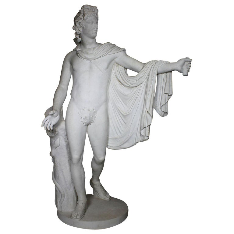 Ferdinando Vichi, Apollo Belvedere Figure, 1895–1900