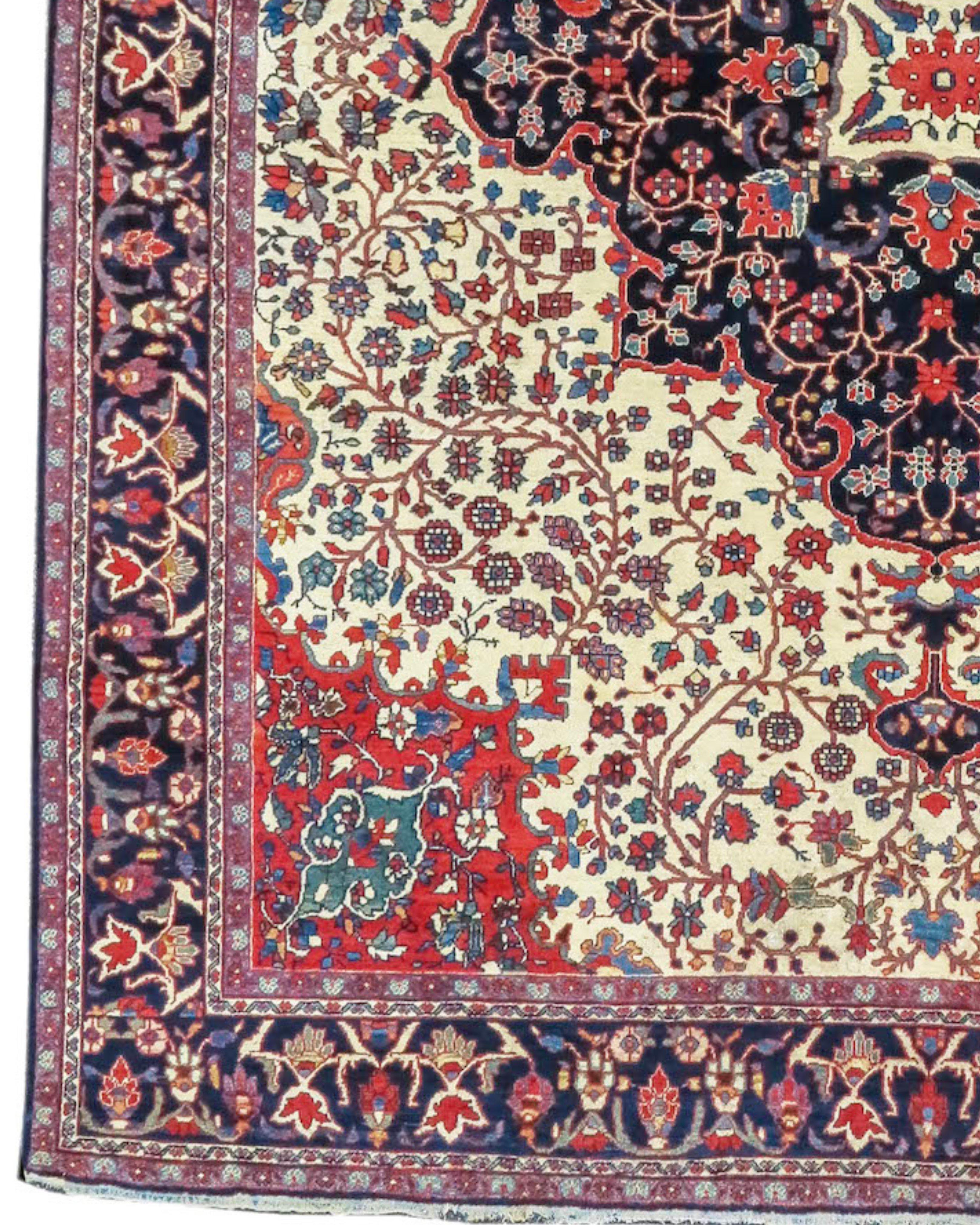 Persian Fereghan Carpet, c. 1900 For Sale