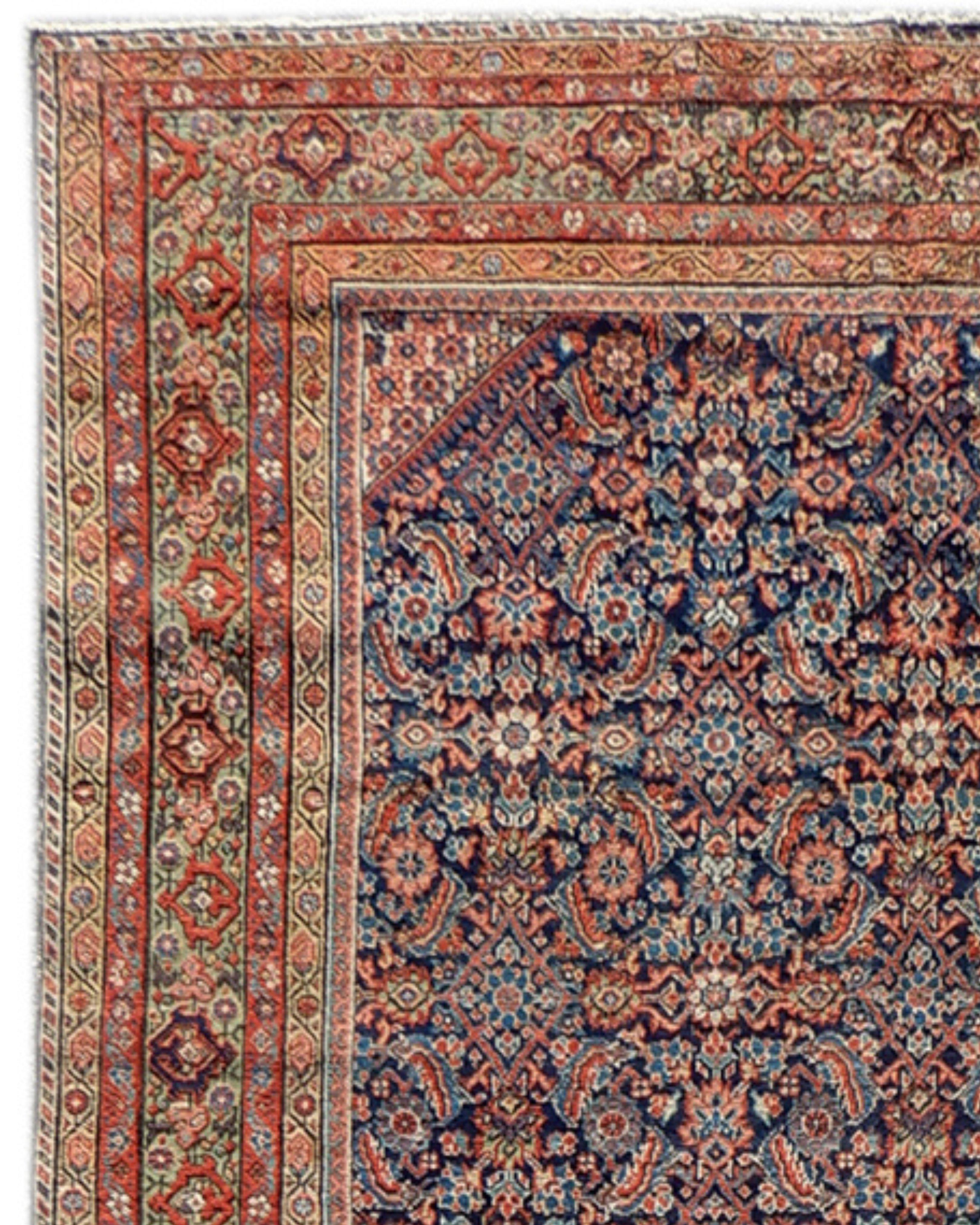 Persian Fereghan Gallery Rug, Late 19th century For Sale