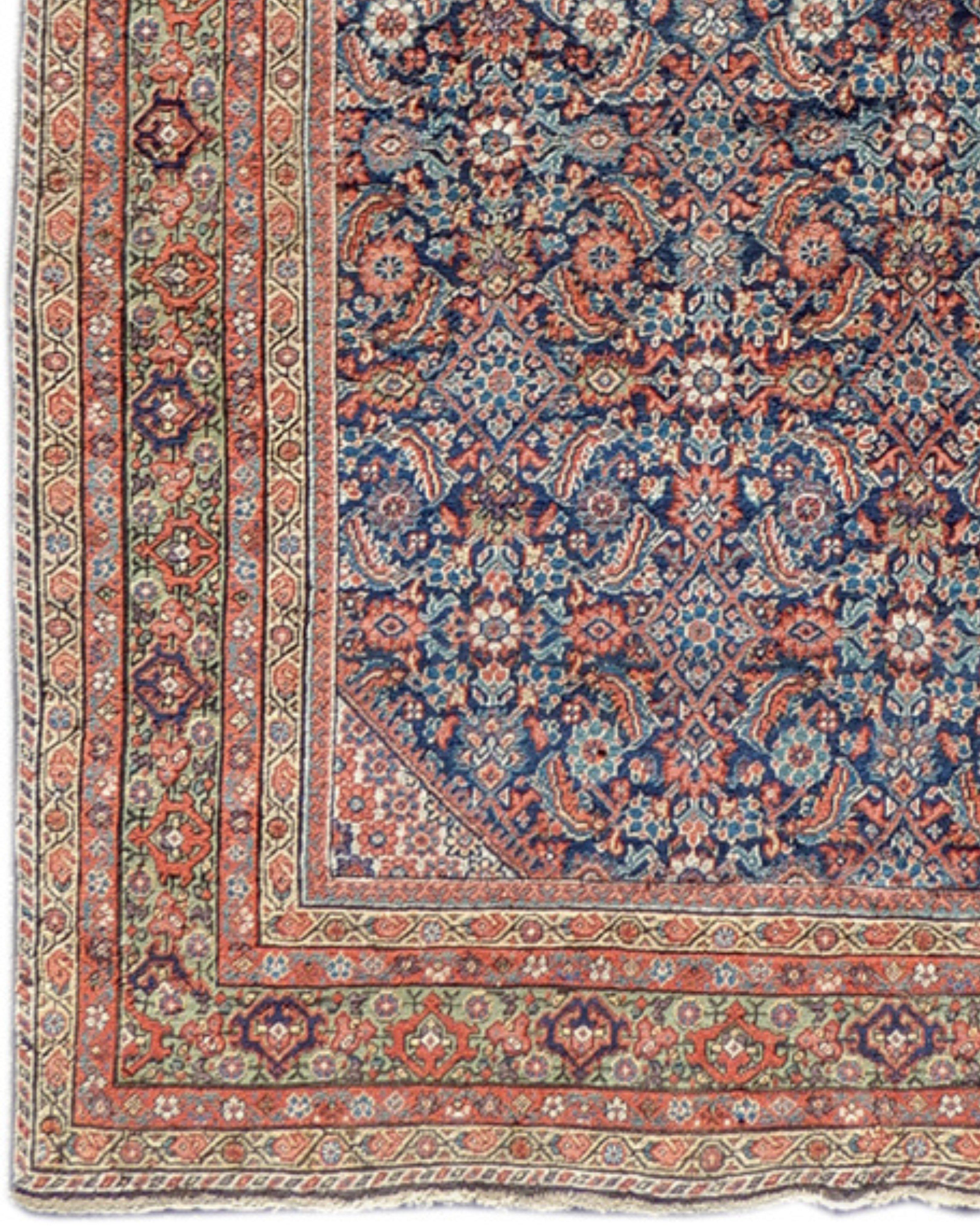 Hand-Knotted Fereghan Gallery Rug, Late 19th century For Sale